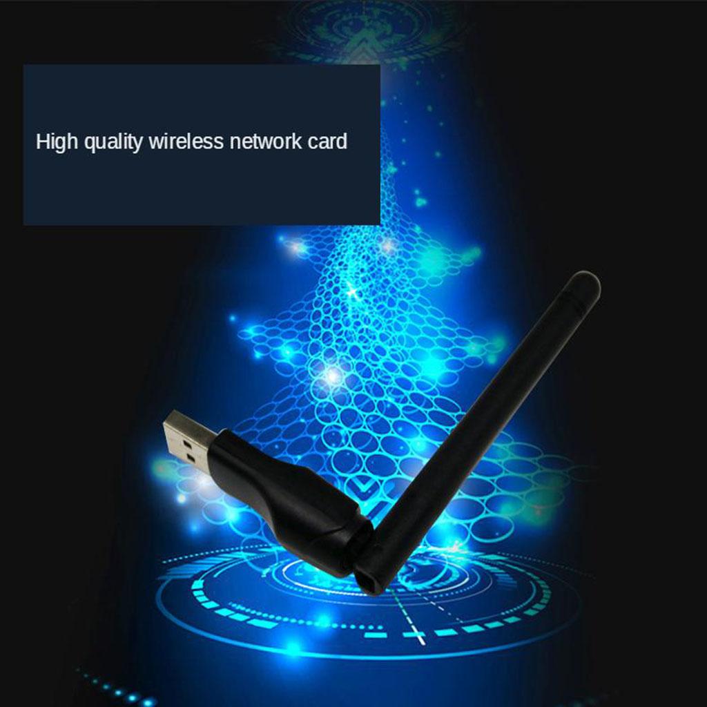 150Mbps USB 2.0 WiFi Wireless Networking Card Adapter Dongle for PC Mac OS