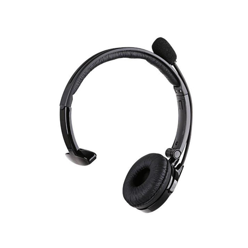 Mono Hands-free Head-mounted Bluetooth Telephone Headset with Mic