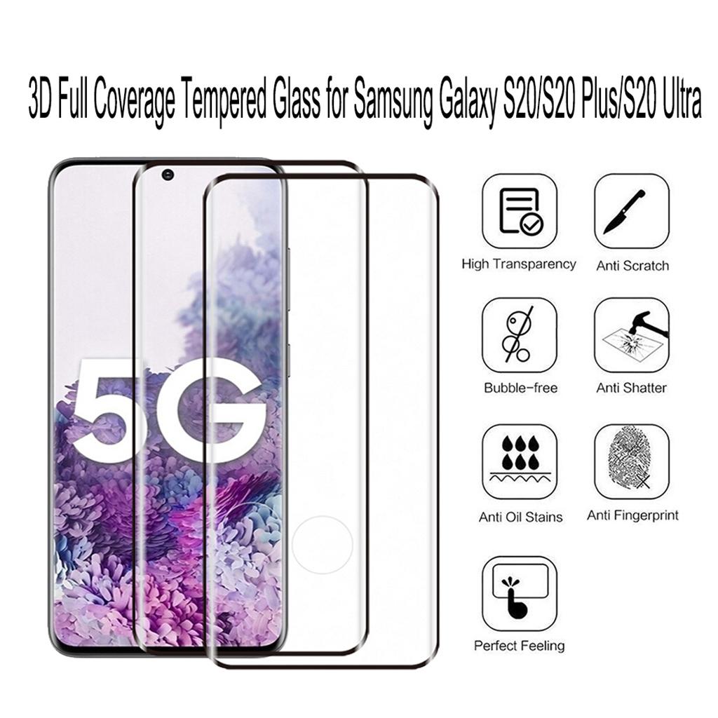 Premium Screen Protector Tempered Glass Film For Samsung Galaxy S20