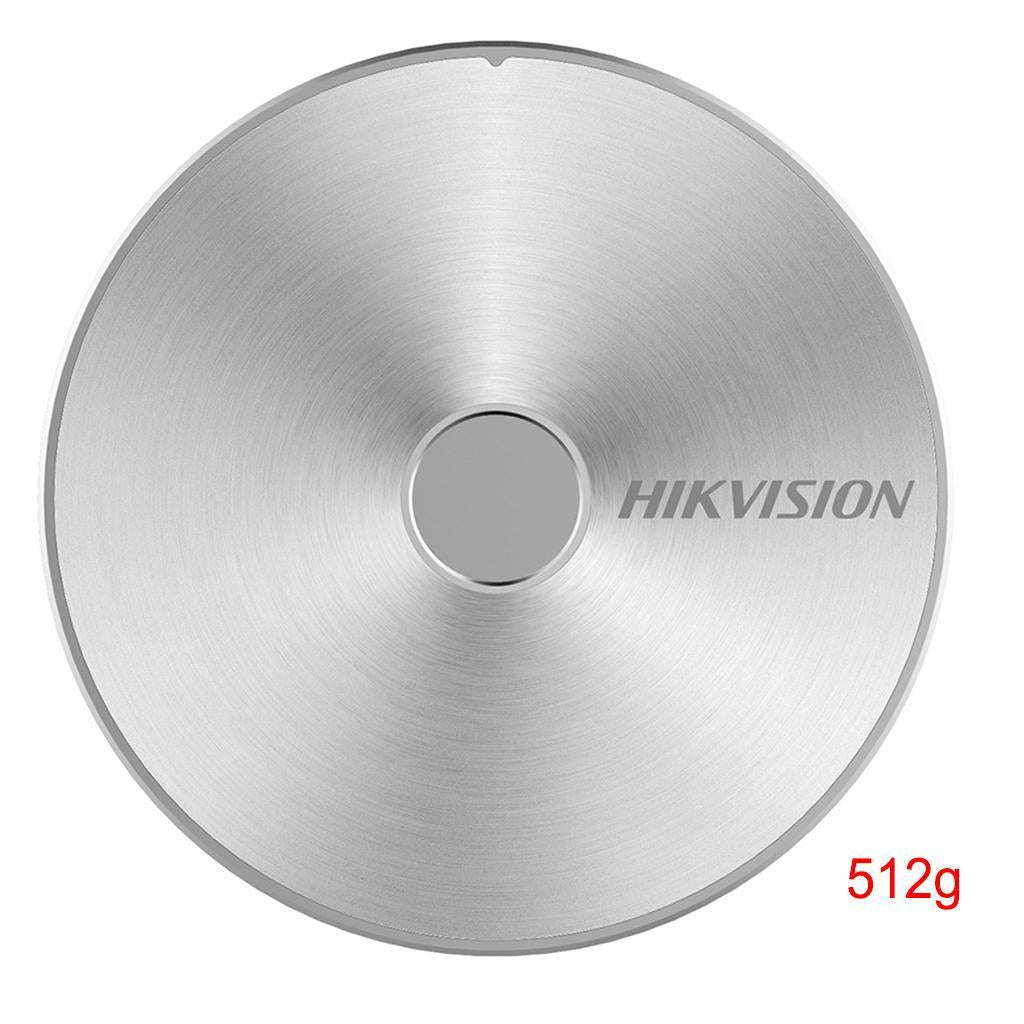 HIKVISION Type C USB3.1 Portable SSD 450MB/s Transfer Speed 512G Silver