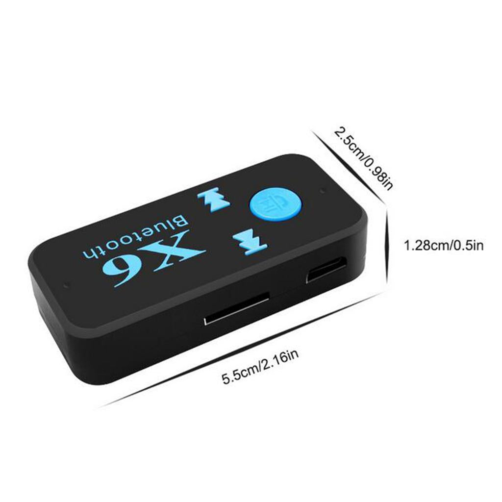 Wireless Bluetooth Receiver 3.5mm USB for Vehicle and Home Audio Systems