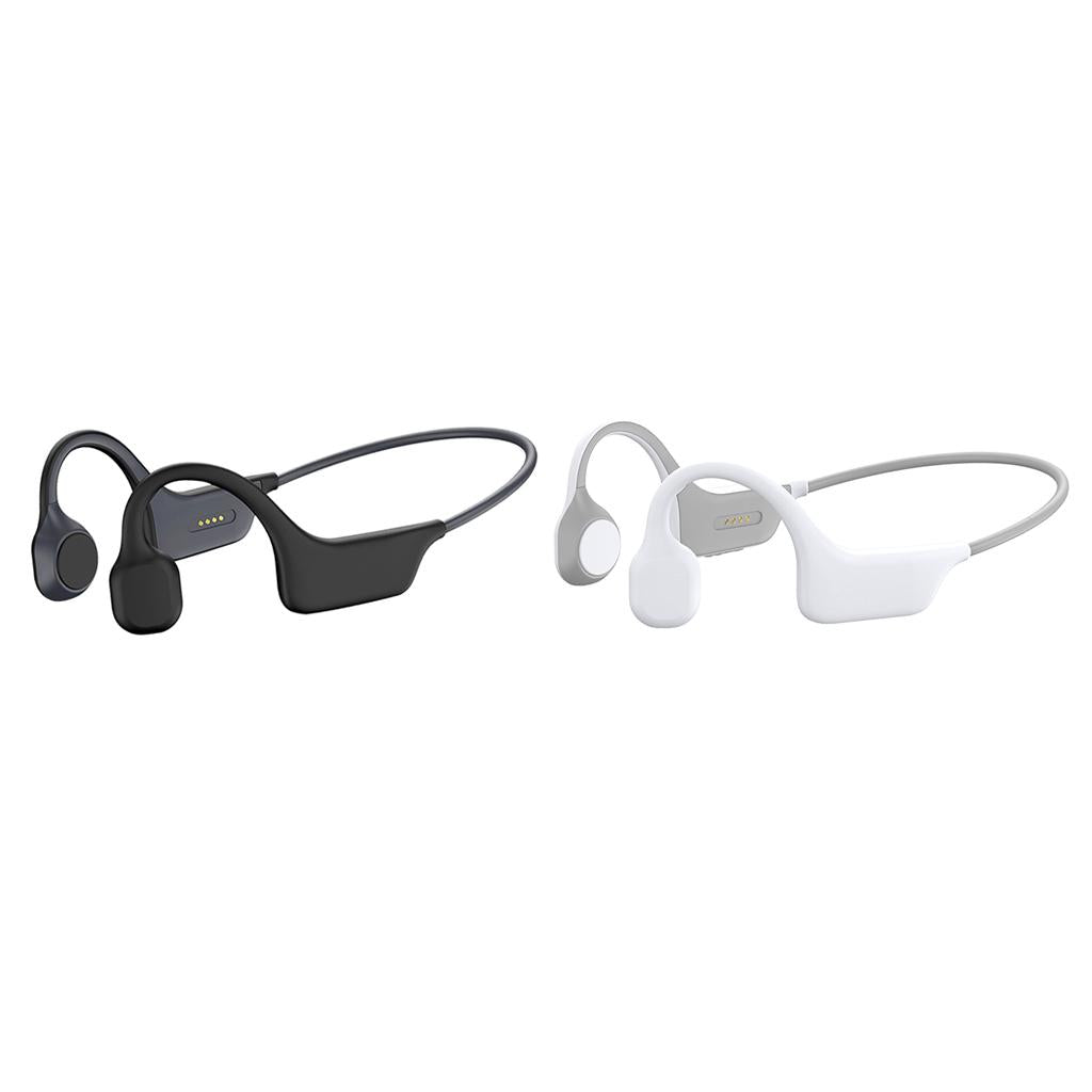 Wireless Bone Conduction Headphones Bluetooth 5.0 Sports Headsets Earphones Black