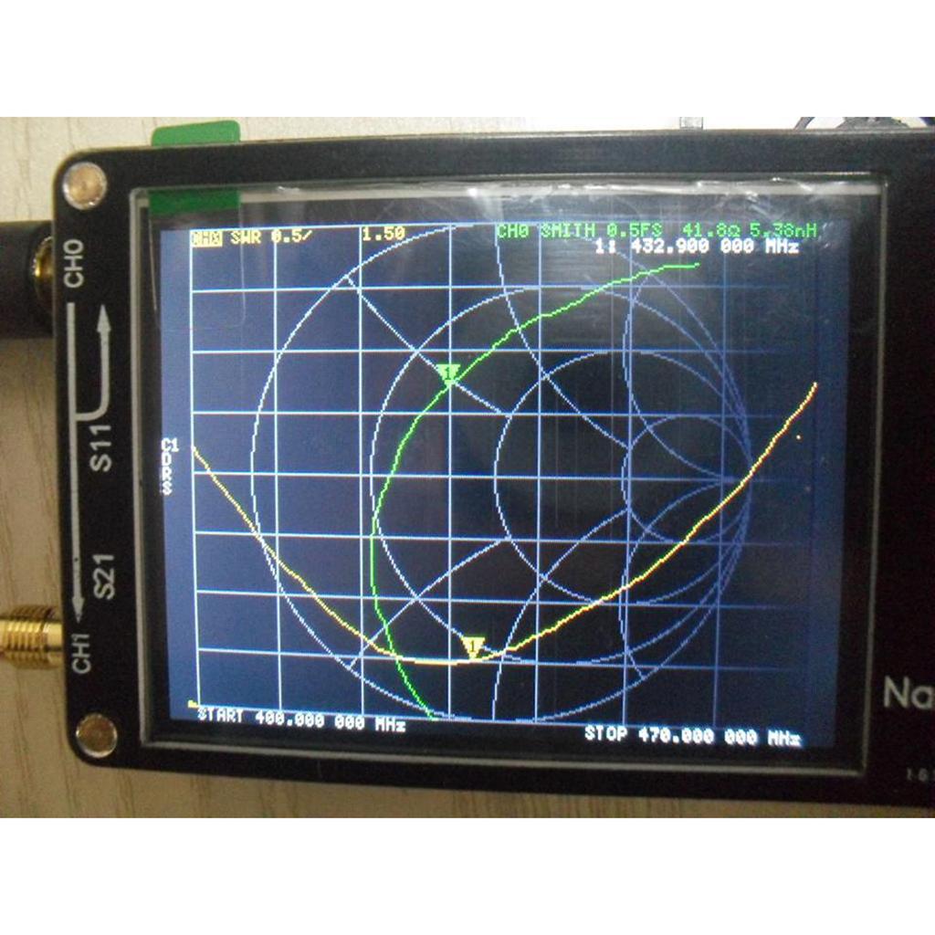 50-300MHz Vector Network Analyzer Kit Short Wave MF HF VHF Antenna Analyzer