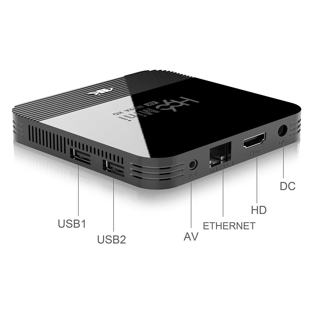 Android Box H96 Mini H8 TV Media Player 2.4G/5G Wifi BT4.0 EU Plug 1+8G