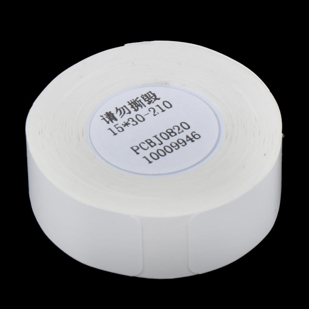 Thermal Label Printer Price Tag Address Sticker Paper Roll White 15x30mm-210