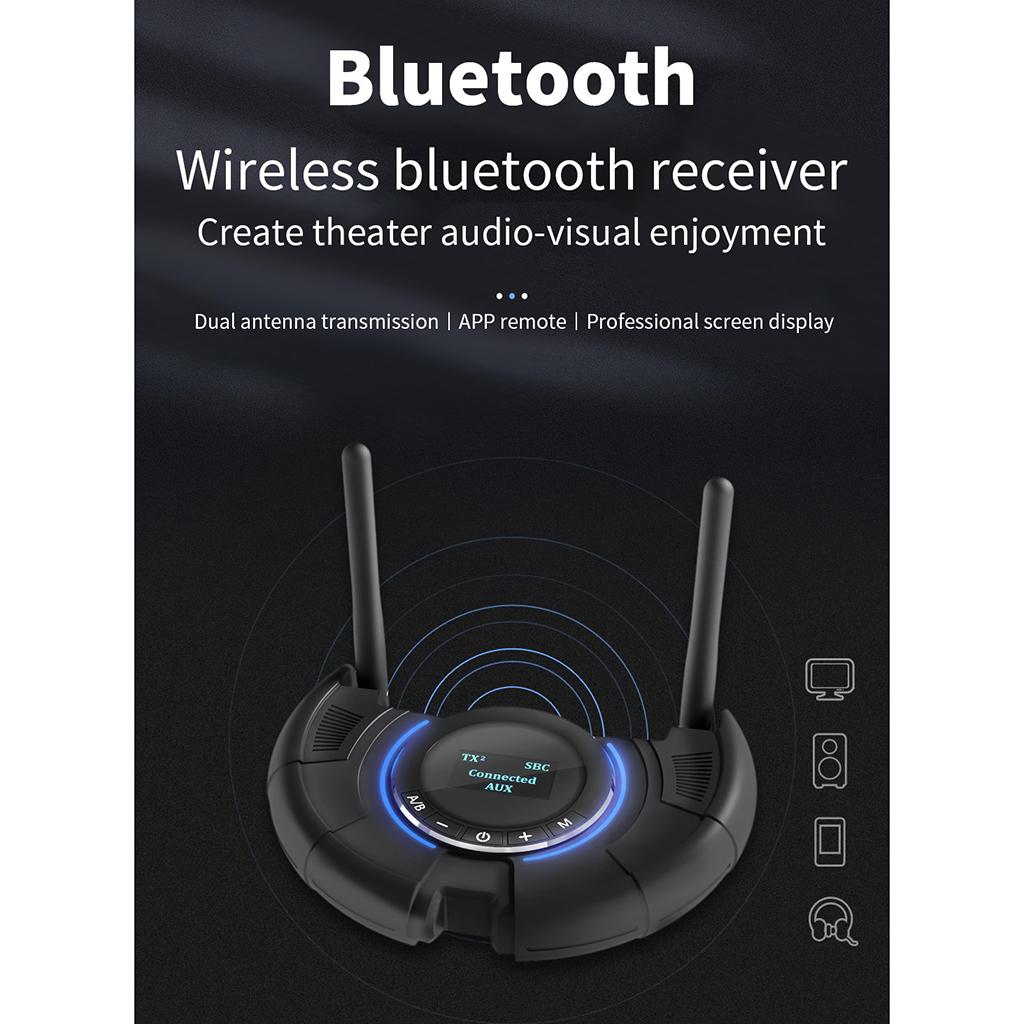 Wireless Bluetooth 2 in 1 Receiver Transmitter 3.5mm Audio Adapter