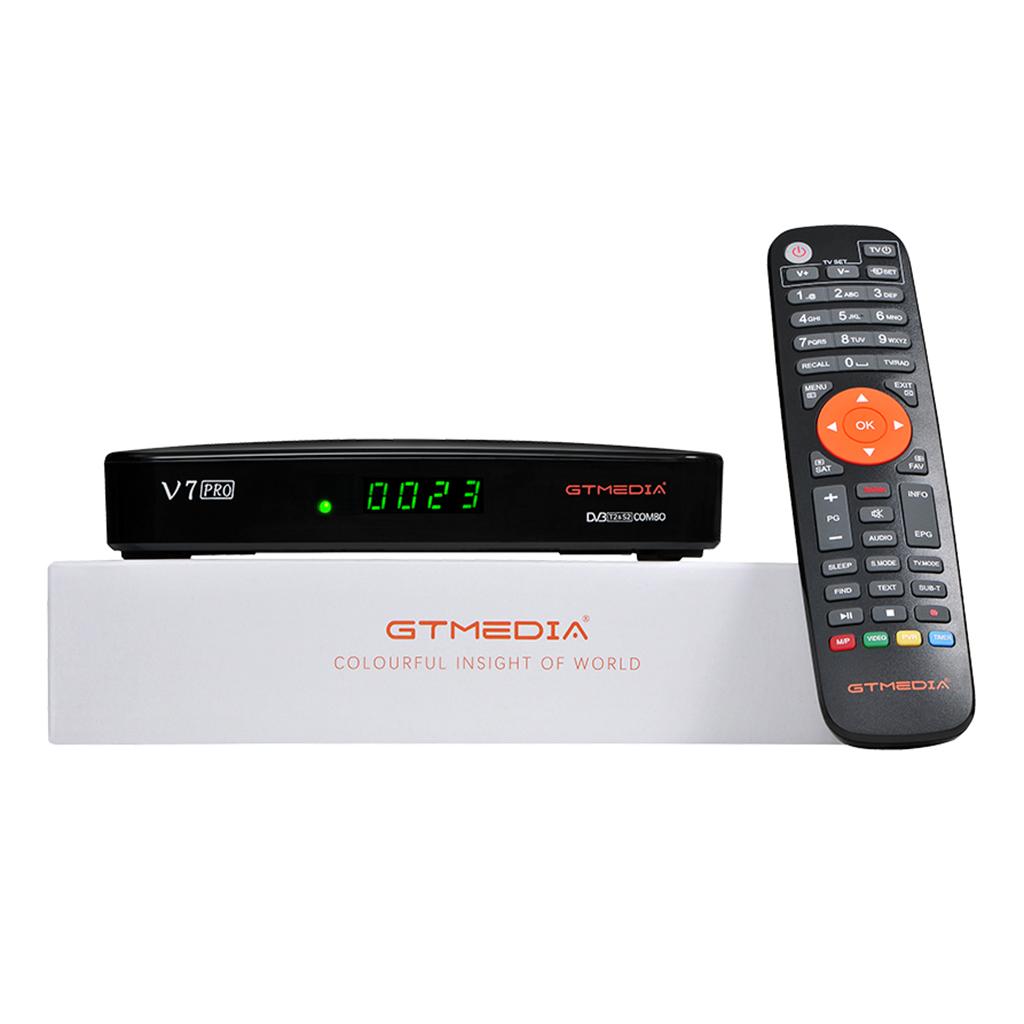 V7 Pro DVB-S2X/T2 Full HD Digital Receiver HDMI CA Card TV Tuner  EU