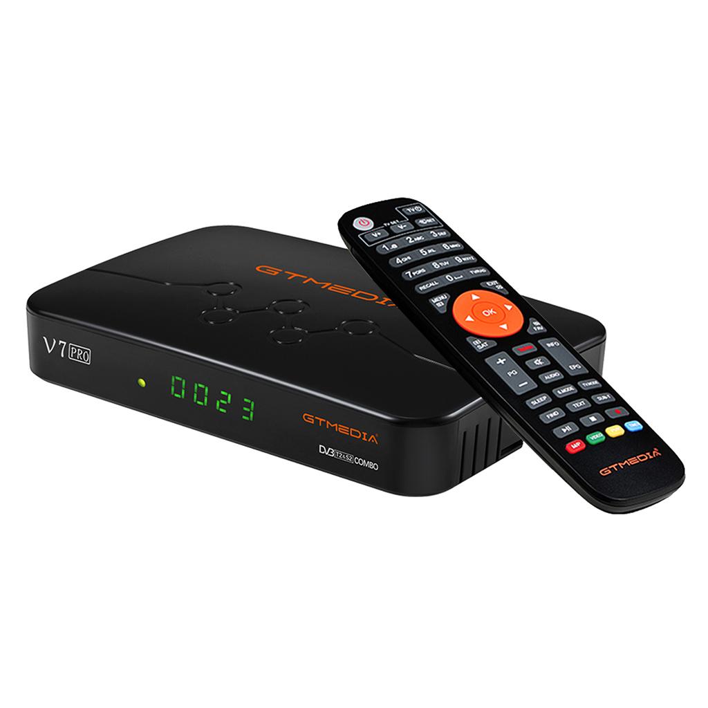 V7 Pro DVB-S2X/T2 Full HD Digital Receiver HDMI CA Card TV Tuner  EU