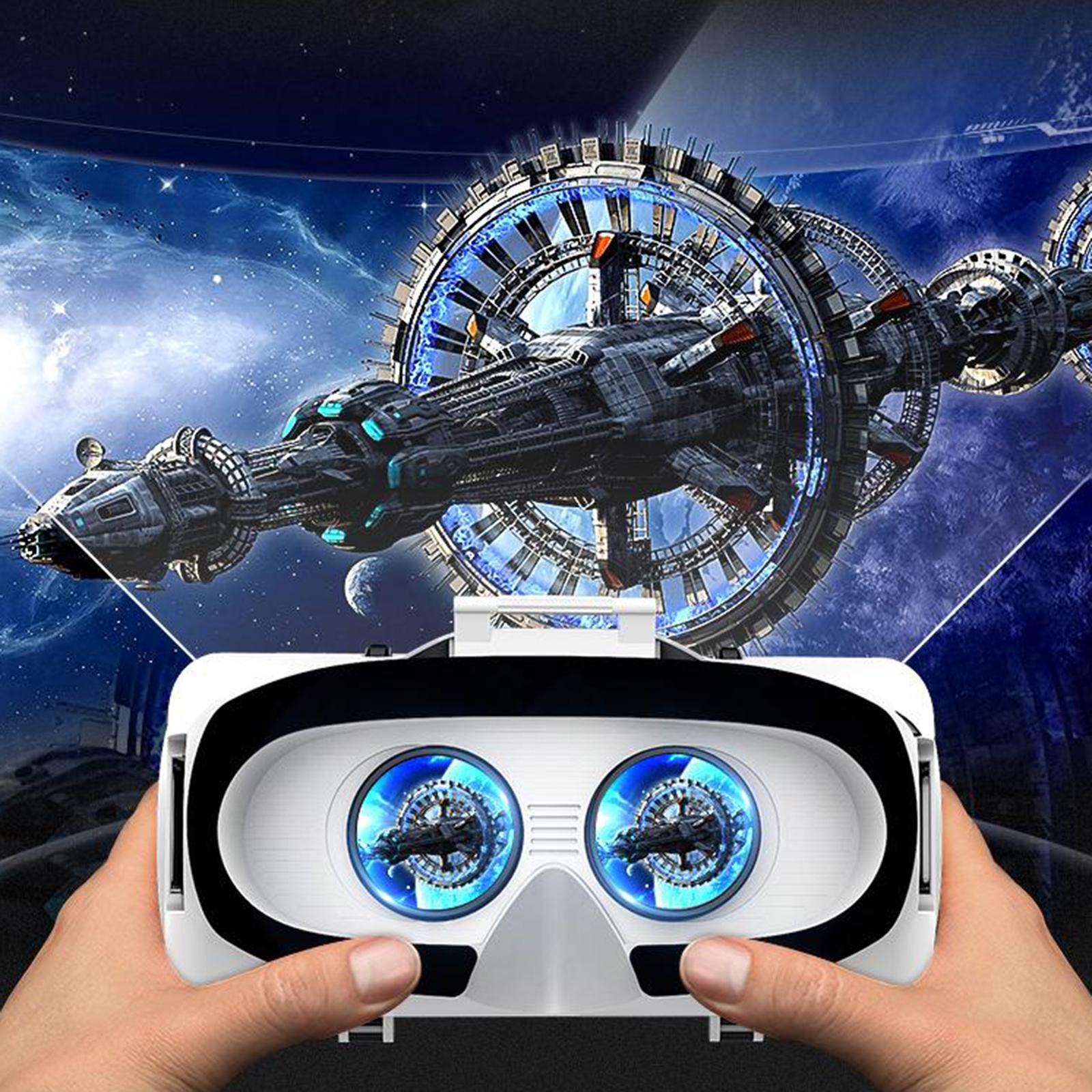 VR Shinecon Virtual Reality Headset Movie Game Glasses for 4.7-6.53