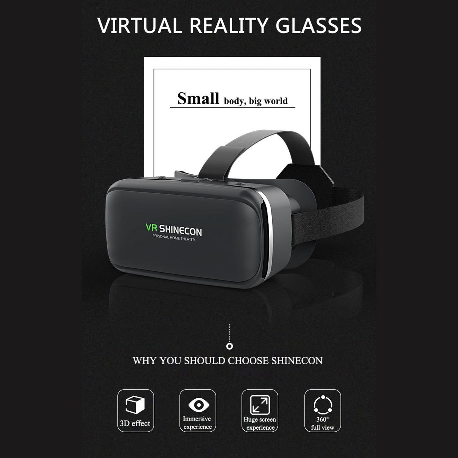 3D Glasses Virtual Reality Goggles 360 Movies for  SmartPhone handle