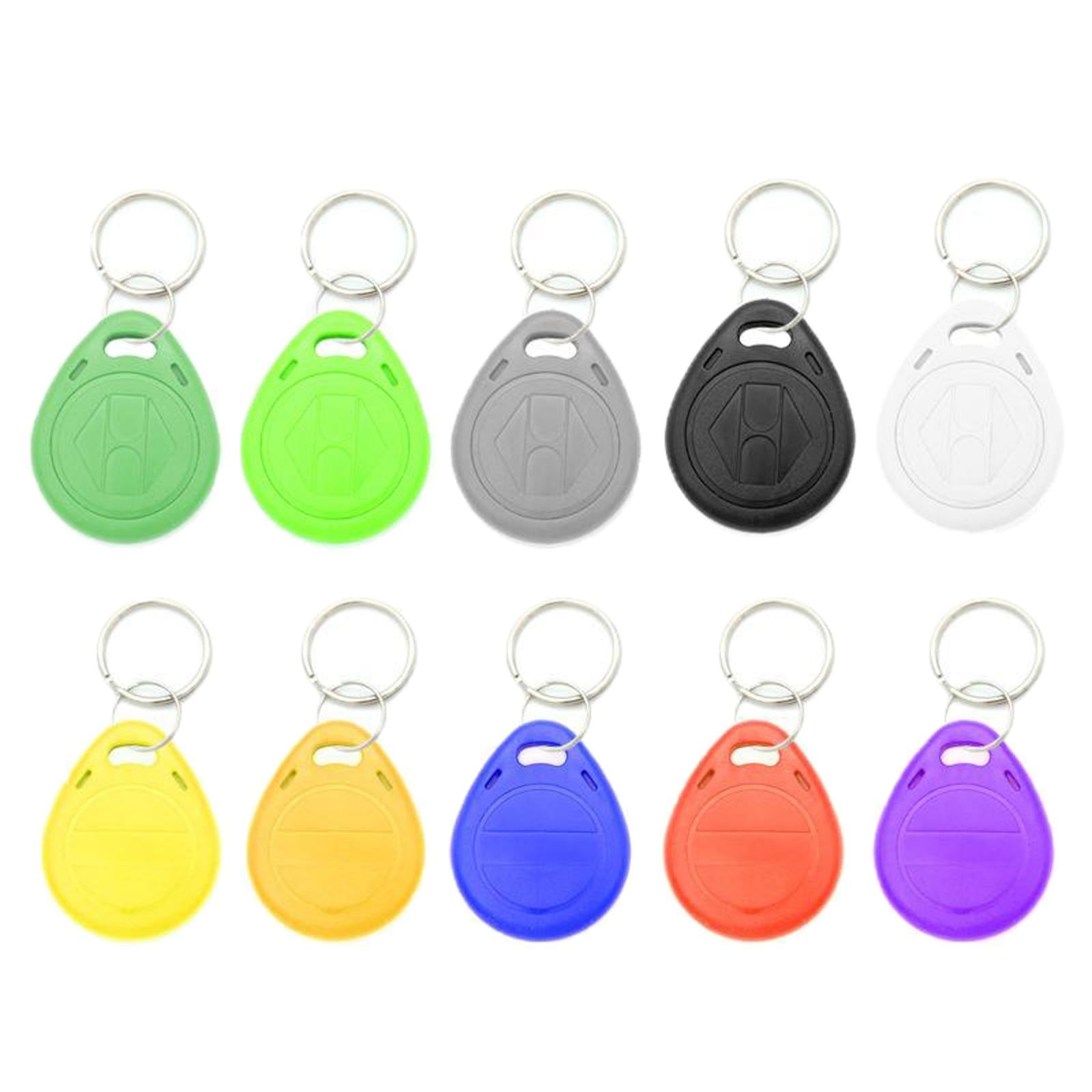 125kHz Rewritable ID Card Token Keyfobs RFID Key Proximity for Security Lock