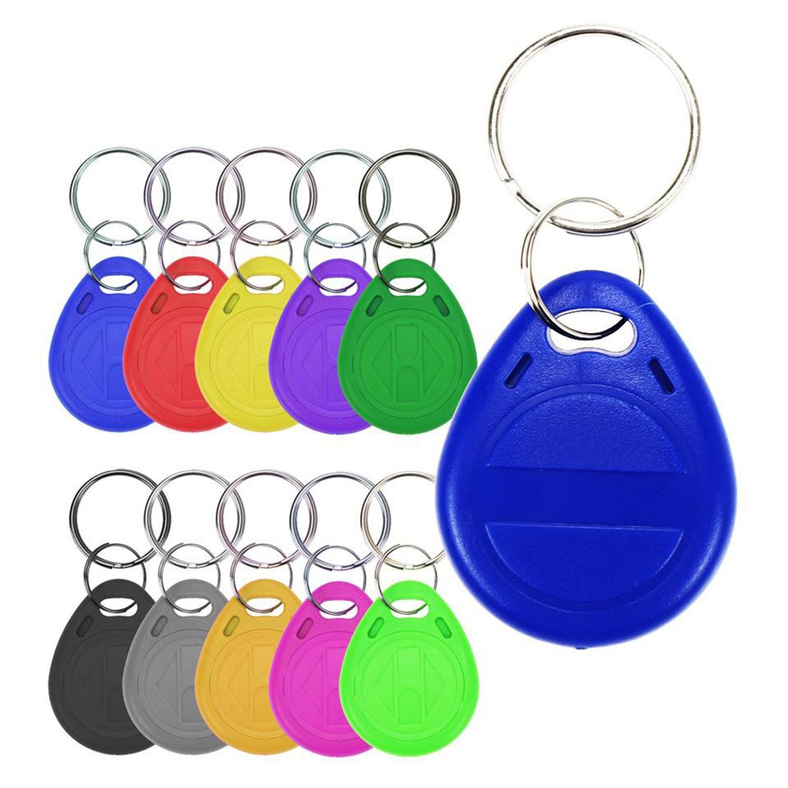 125kHz Rewritable ID Card Token Keyfobs RFID Key Proximity for Security Lock