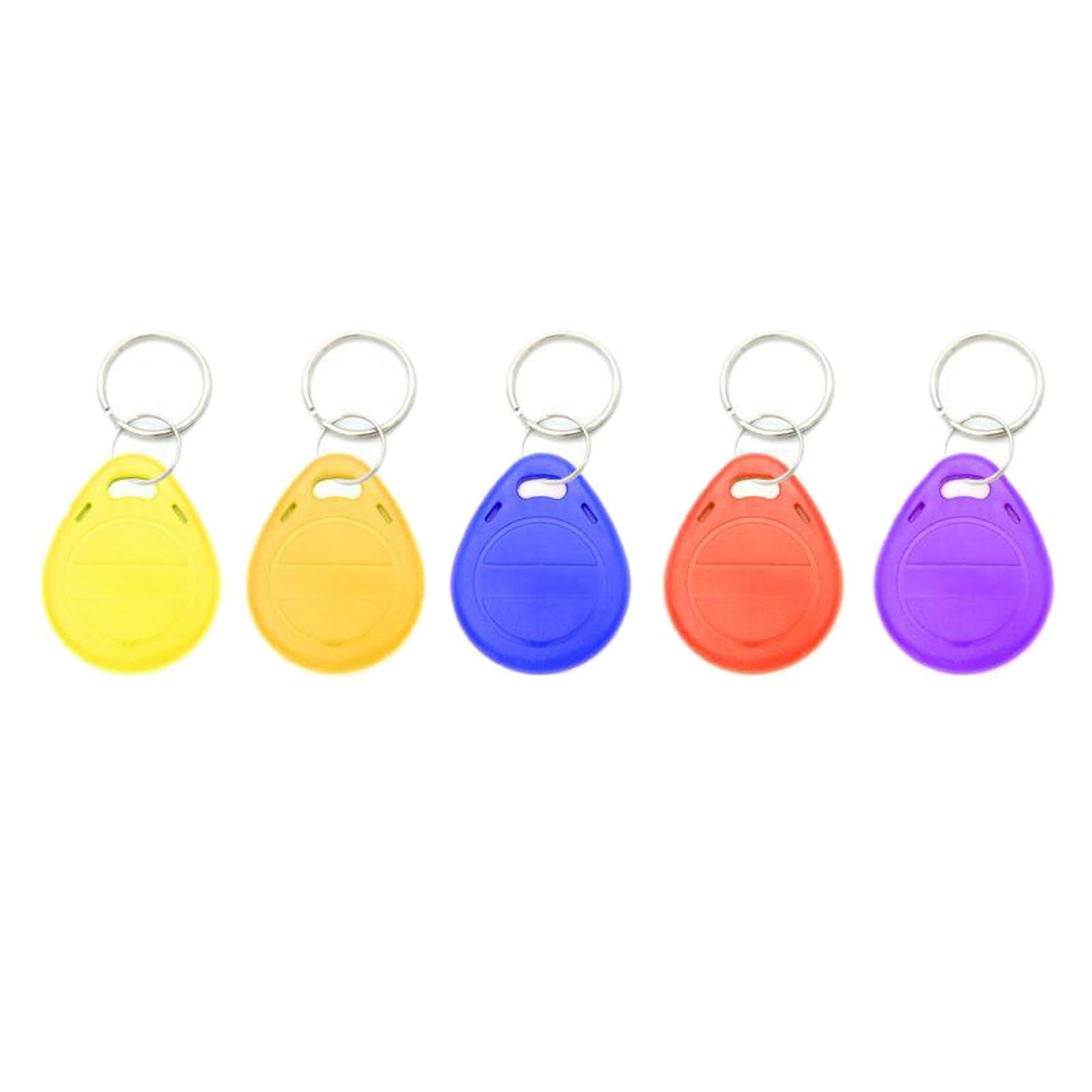 125kHz Rewritable ID Card Token Keyfobs RFID Key Proximity for Security Lock