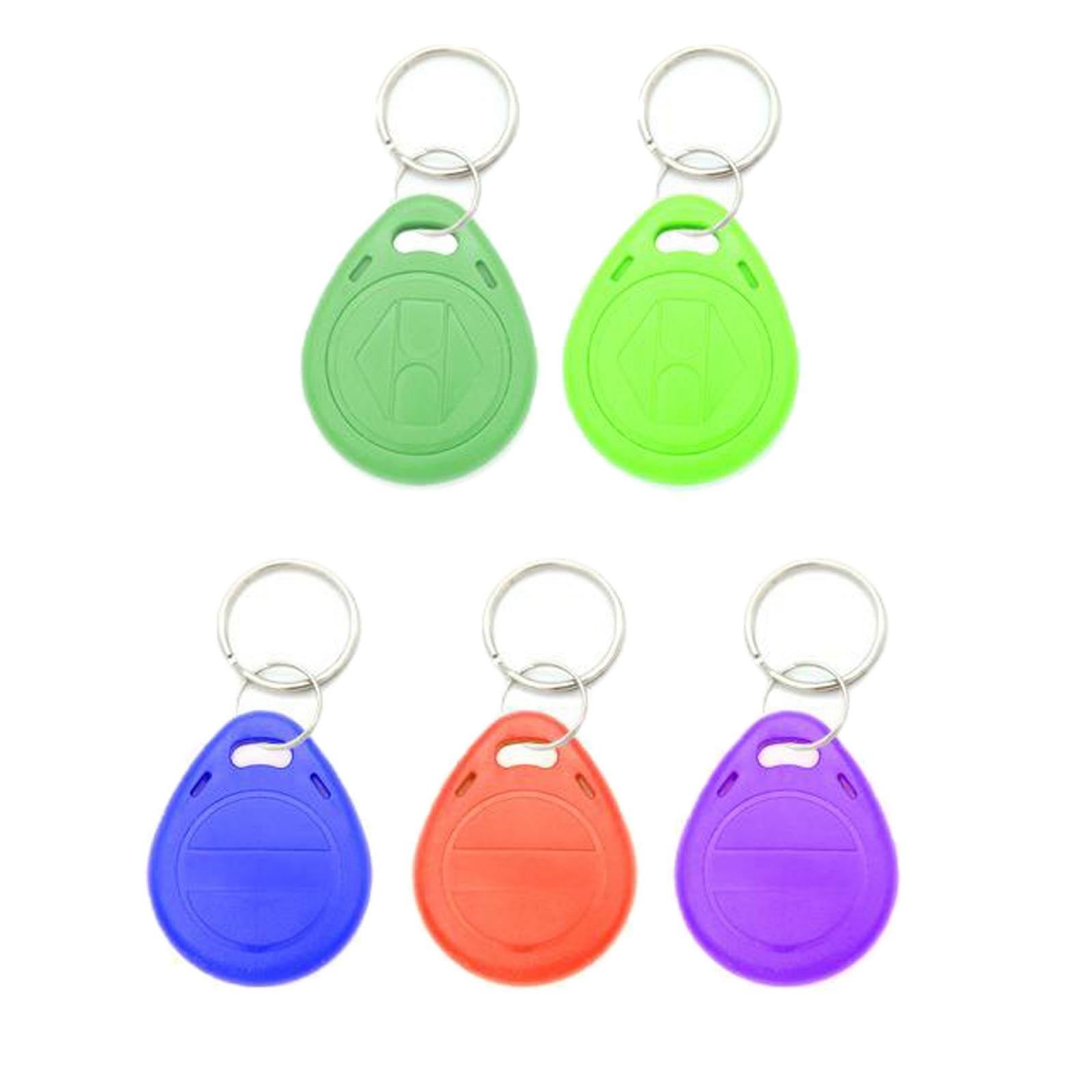 125kHz Rewritable ID Card Token Keyfobs RFID Key Proximity for Security Lock