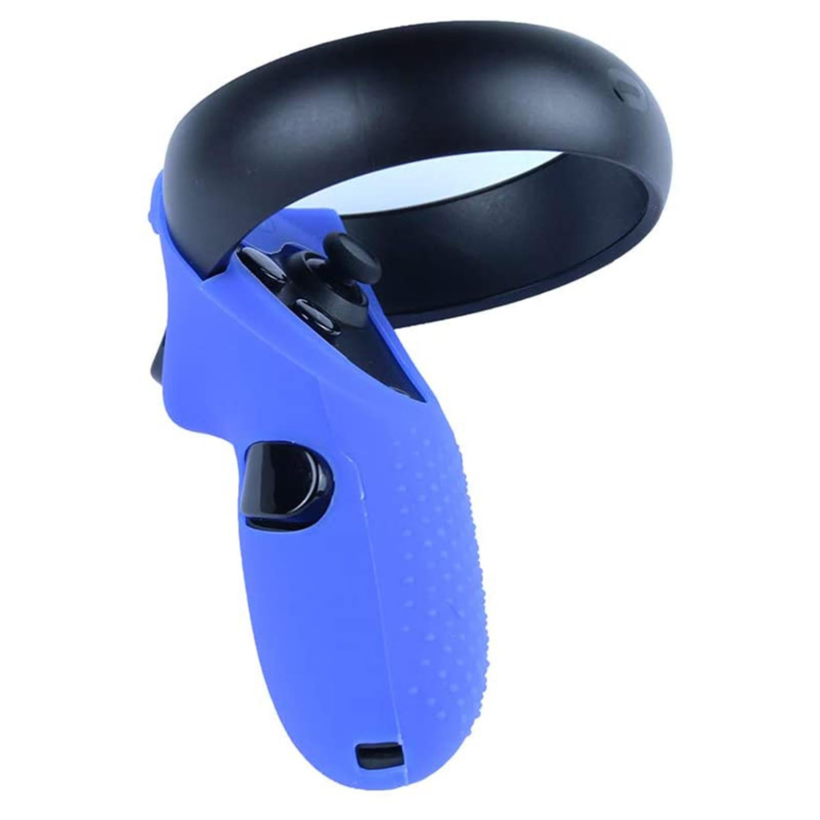 Silicone Protective Skins Grip Cover for Oculus Quest 1 Rift-S Elastic Blue