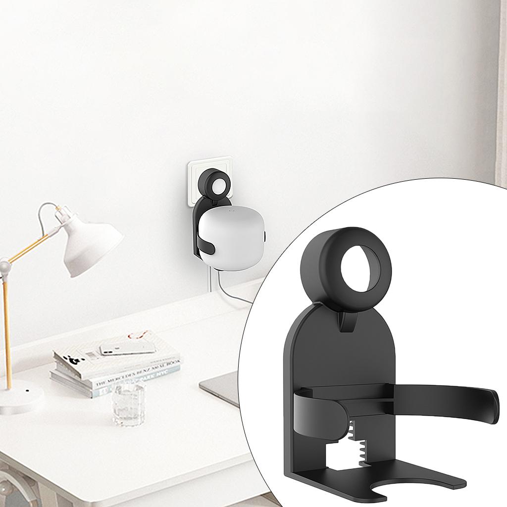 Wall Mount Holder Stand for Google Nest WiFi Router Point 2nd Generation Black