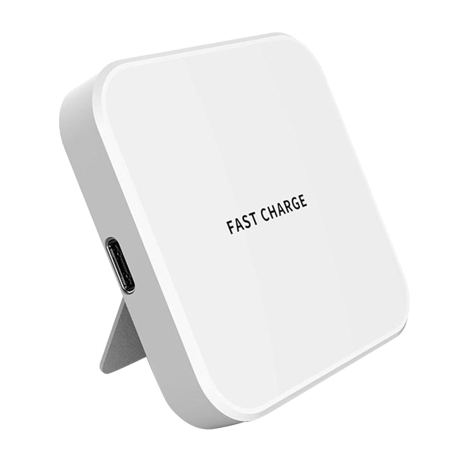 15W Magnetic Auto Aligned Fast Charging Wireless Charger for iPhone 12 pro White