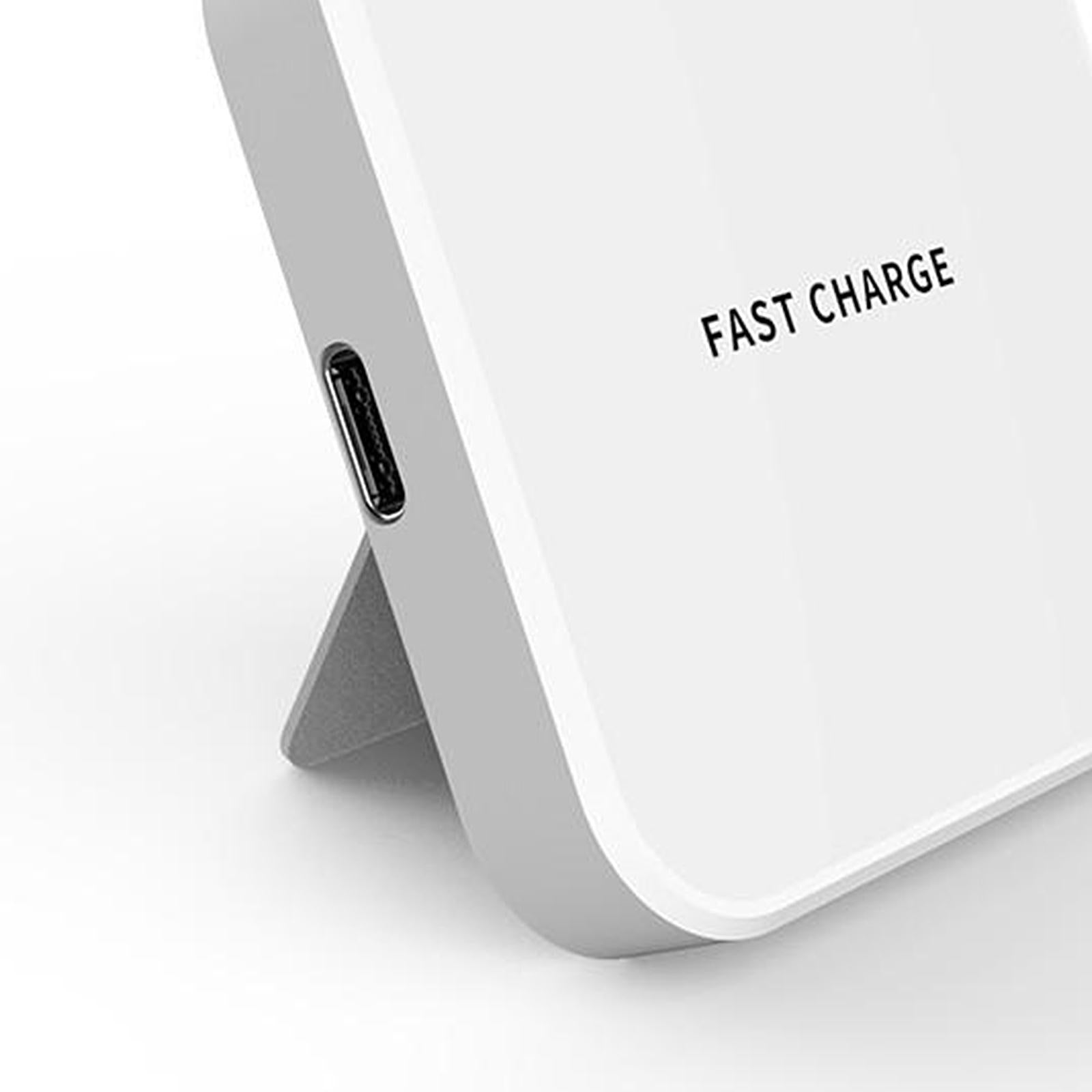 15W Magnetic Auto Aligned Fast Charging Wireless Charger for iPhone 12 pro White