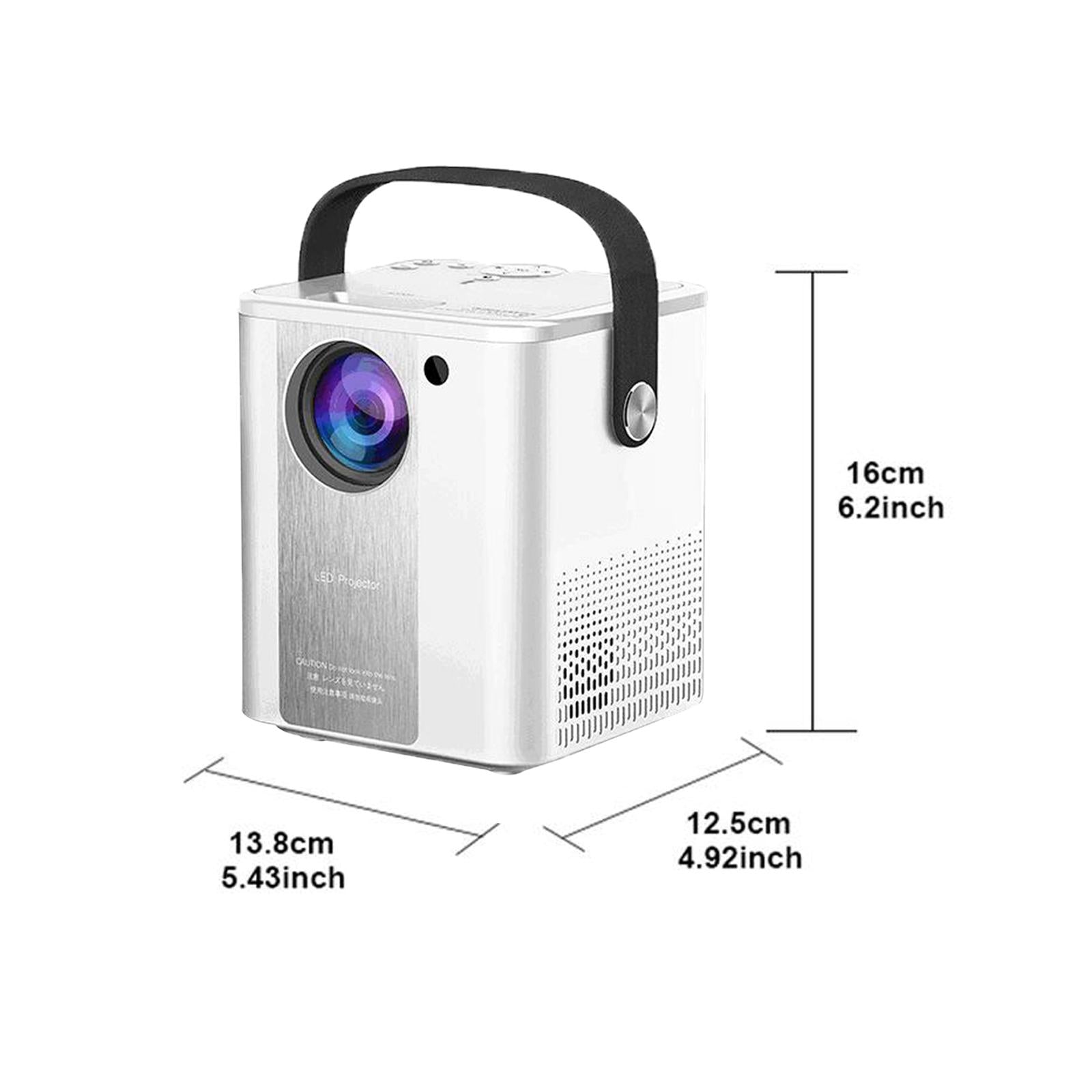 C500 Portable Projector Mobile Phone Home Theater Pocket Sized for Office Type A