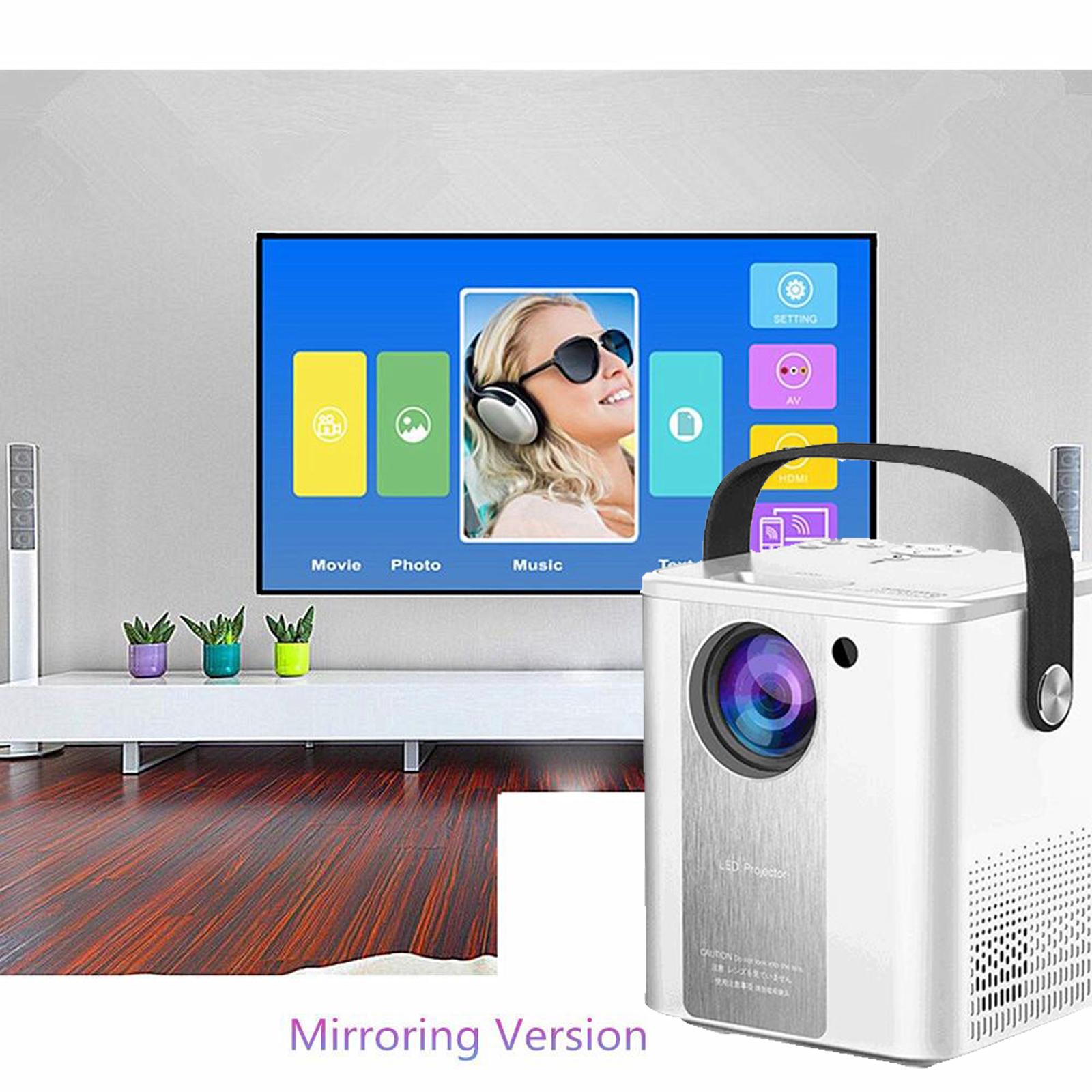 C500 Portable Projector Mobile Phone Home Theater Pocket Sized for Office Type A