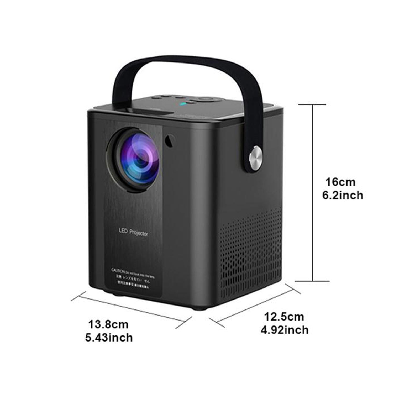 C500 Portable Projector Mobile Phone Home Theater Pocket Sized for Office Type B