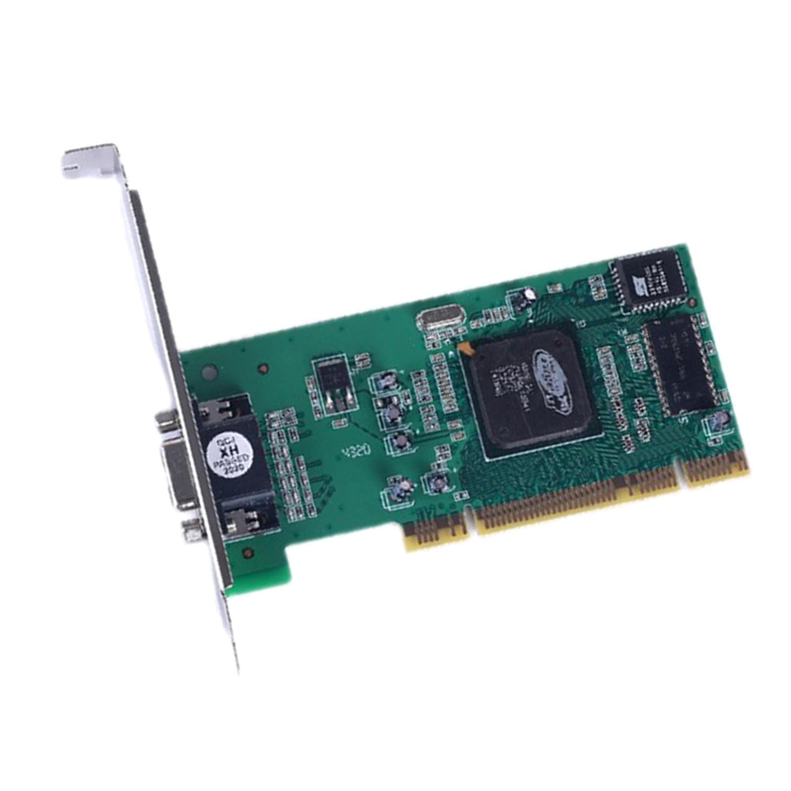 ATI Rage XL 8MB PCI VGA Video Card 32Bit PCI Express 2.0 Graphics Card