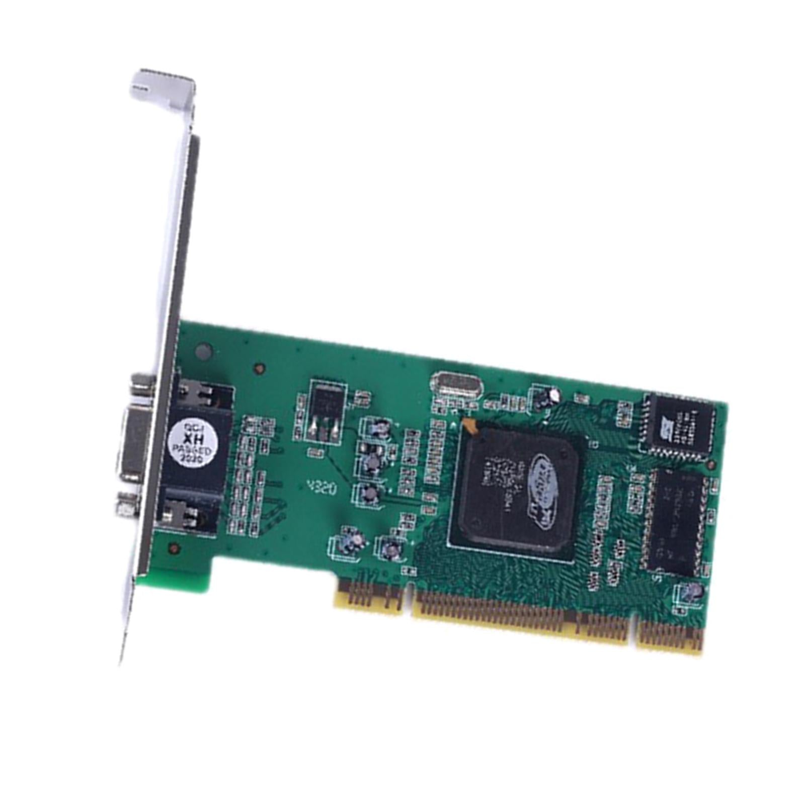 ATI Rage XL 8MB PCI VGA Video Card 32Bit PCI Express 2.0 Graphics Card