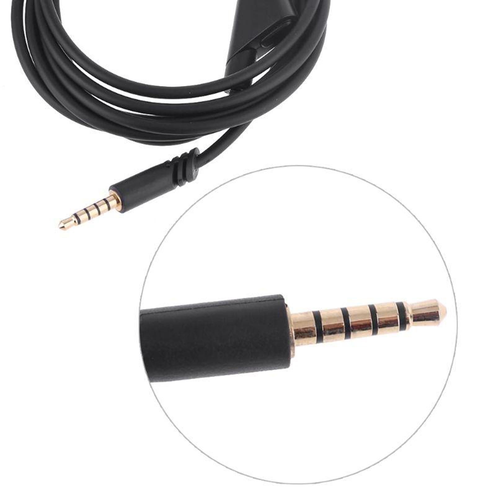 2 Meter Audio Line Cord Cable Volume Control for Astro A10 A40 Headset