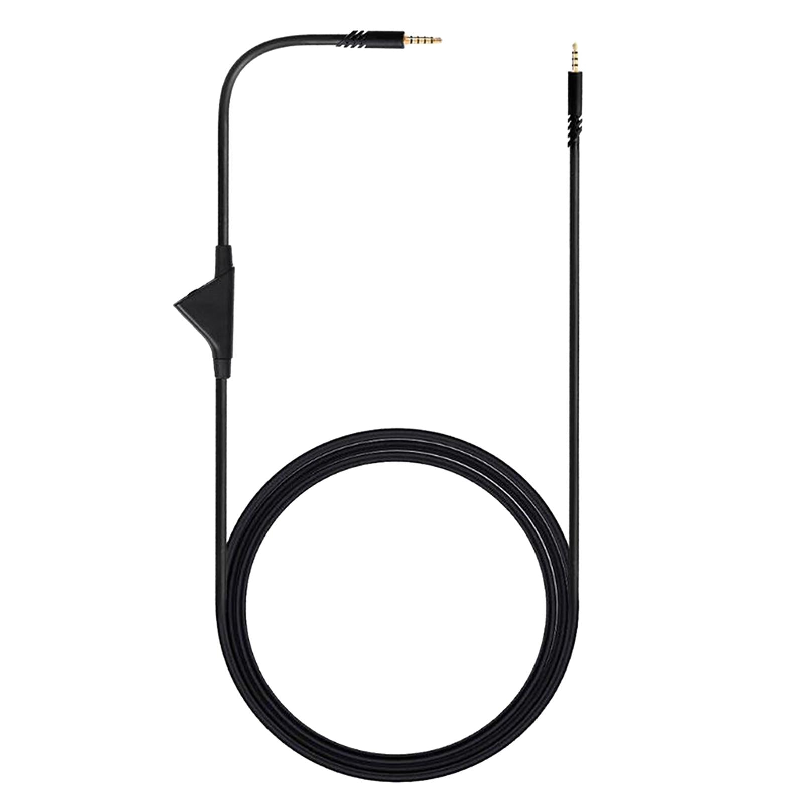 2 Meter Audio Cord Cable Volume Control Replaces for Astro A10 A40 Headset