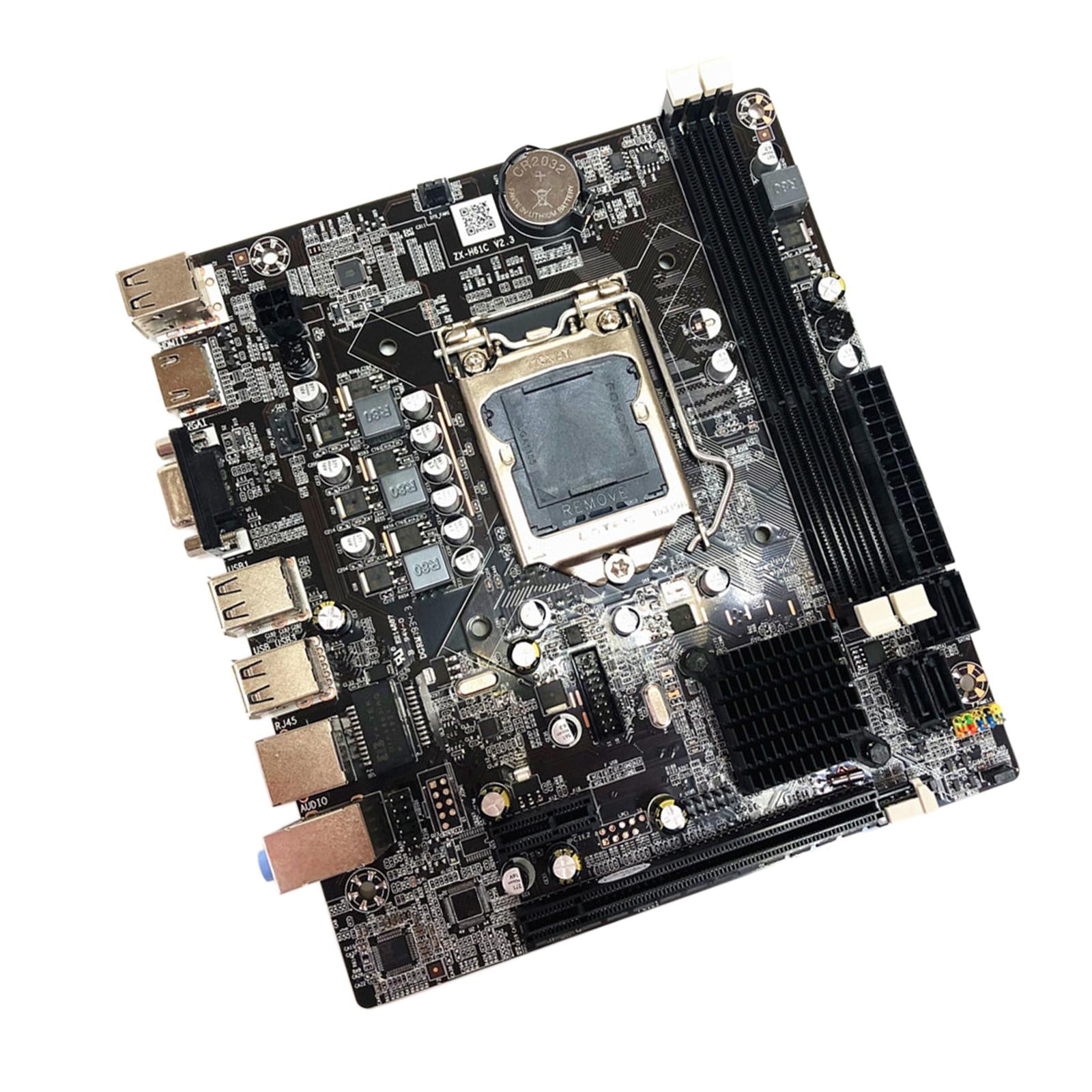 H61 Desktop Motherboard Socket LGA 1155 DDR3 Memory Micro-ATX Mainbord