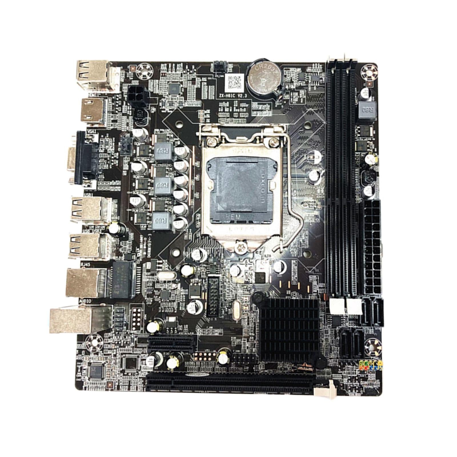 H61 Desktop Motherboard Socket LGA 1155 DDR3 Memory Micro-ATX Mainbord