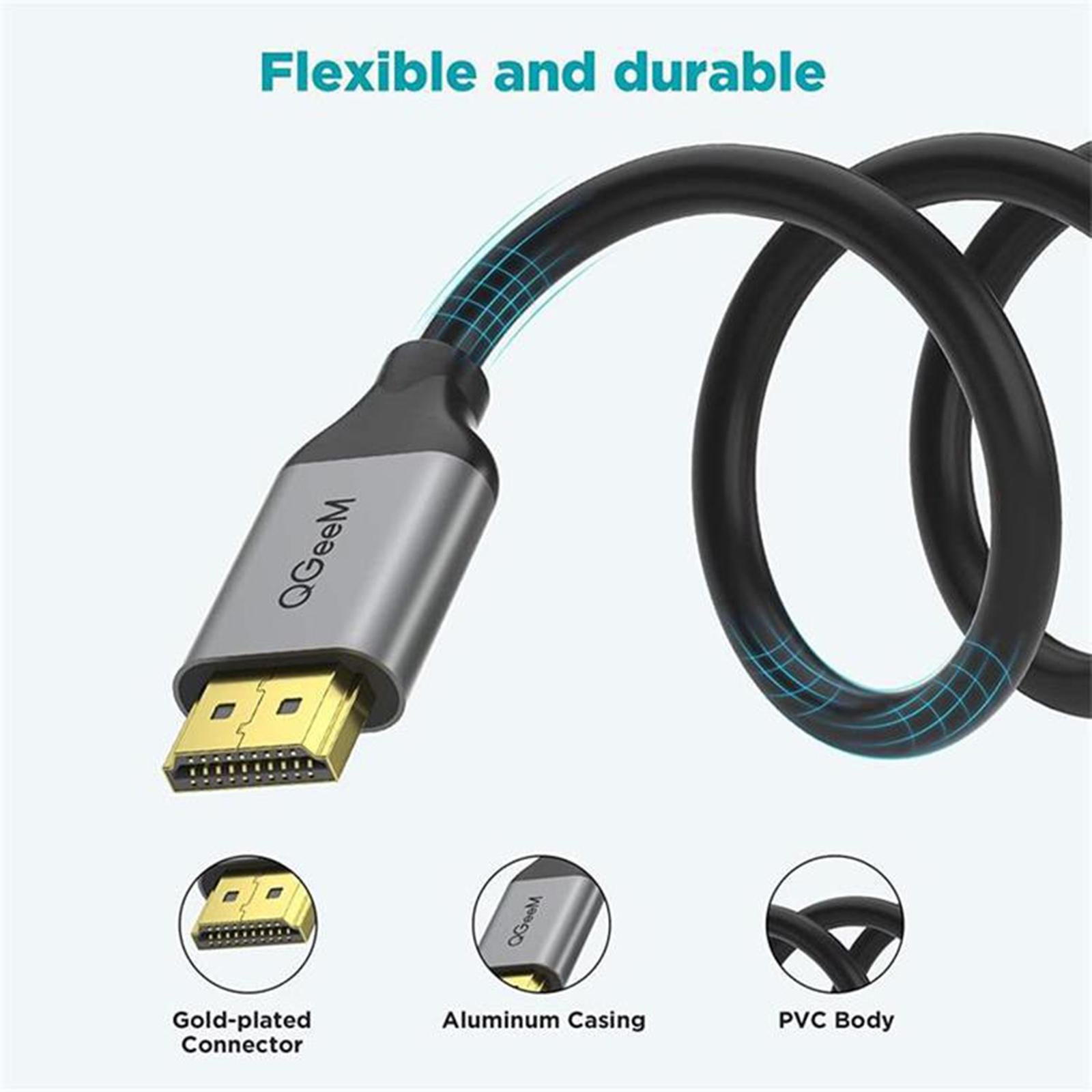 HDMI 2.1 Cable 8K 48Gbps HD Quality Transmission High Speed Durable 1M