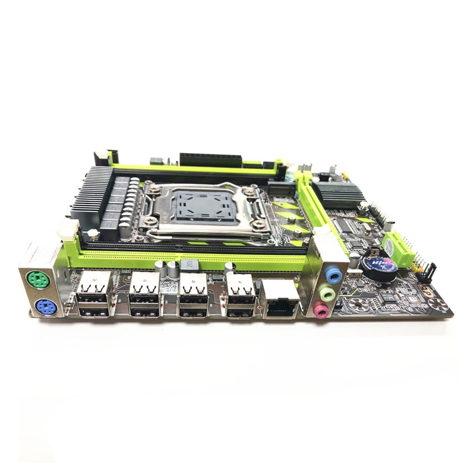 Computer X79 Motherboard LGA 2011 CPU DDR3 M-ATX Mainboard for E5 2630 64GB