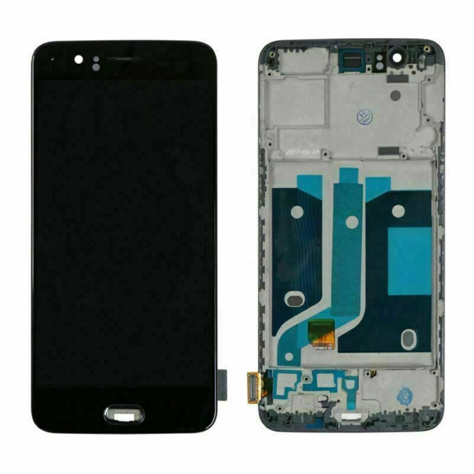 Digitizer LCD Screen Touch Screen with Tool for OnePlus 5 Black 6.06 Inch 