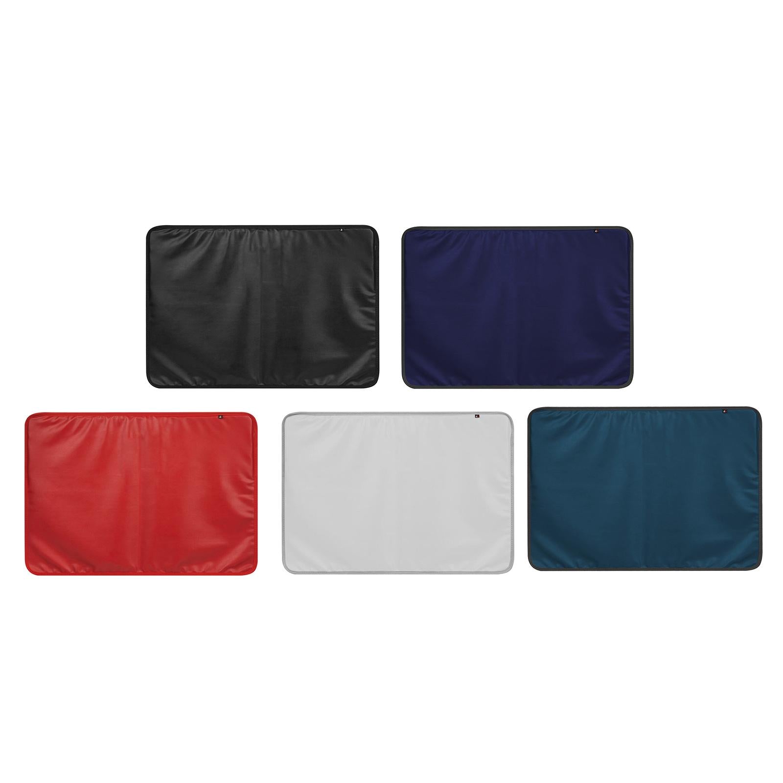 Monitor Dust Cover PU Leather Antistatic Display HD Panel Case Red