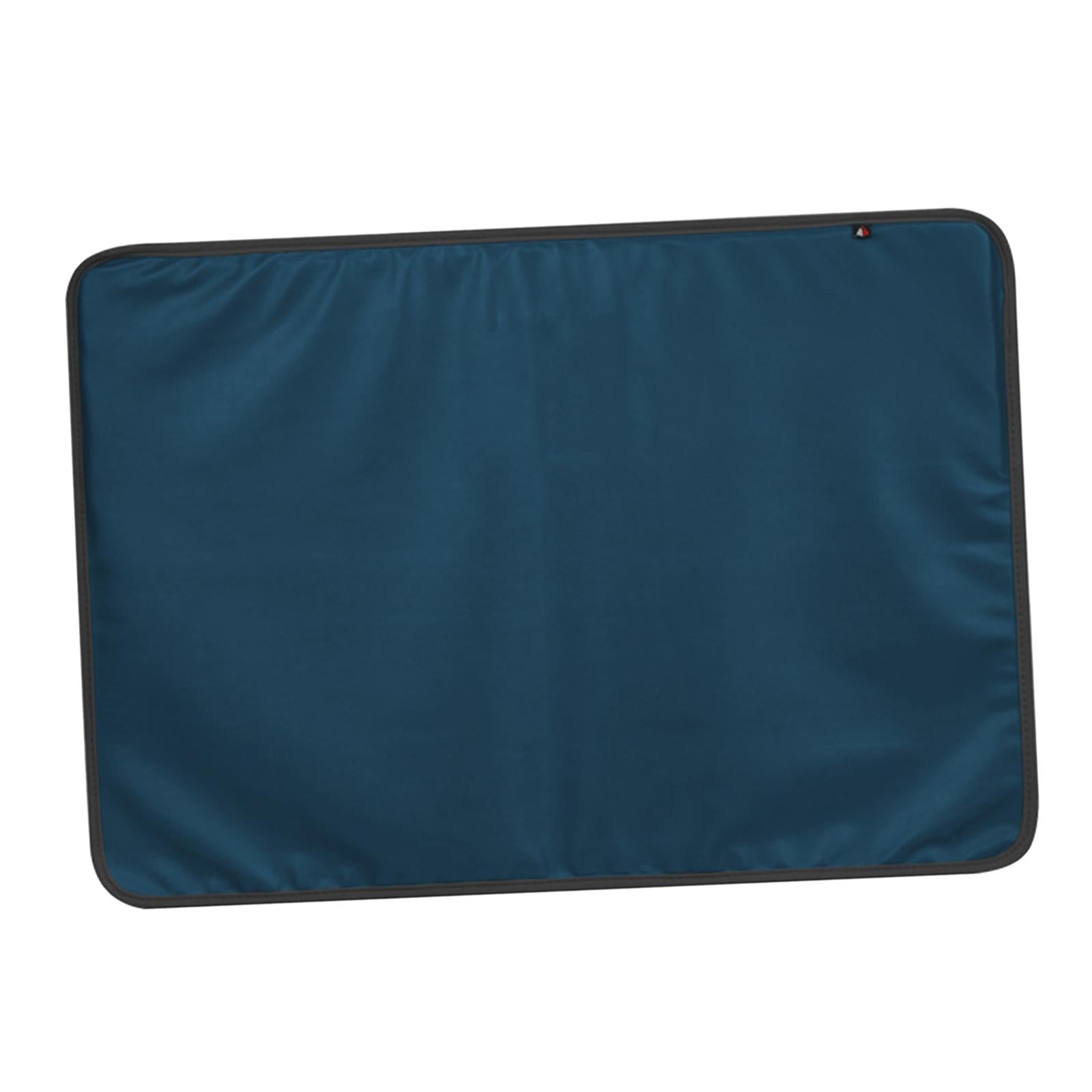 Monitor Dust Cover PU Leather Antistatic Display HD Panel Case Blue