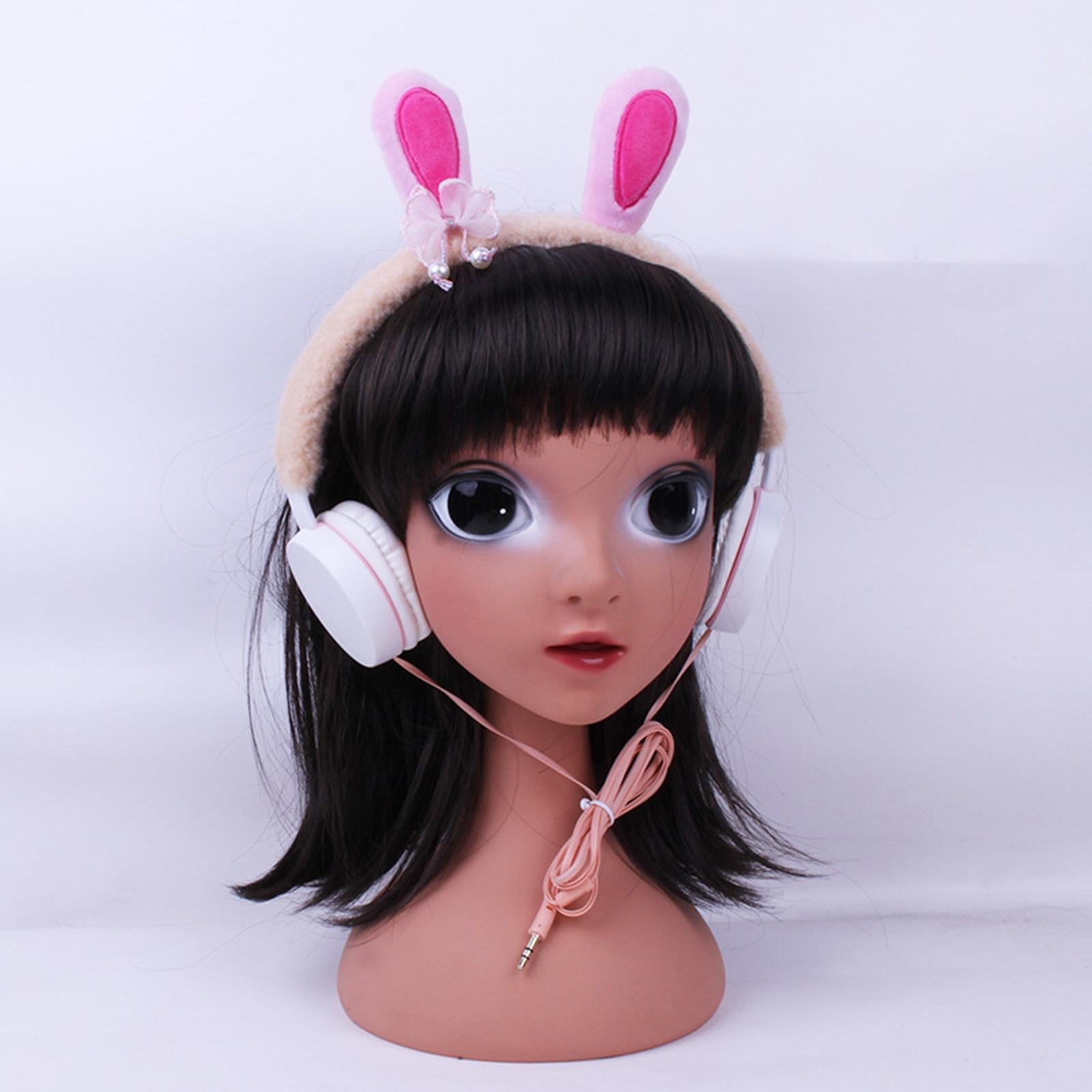 Kids Girls Wired headphones Headset Volume Control for Phone Tablet Yellow