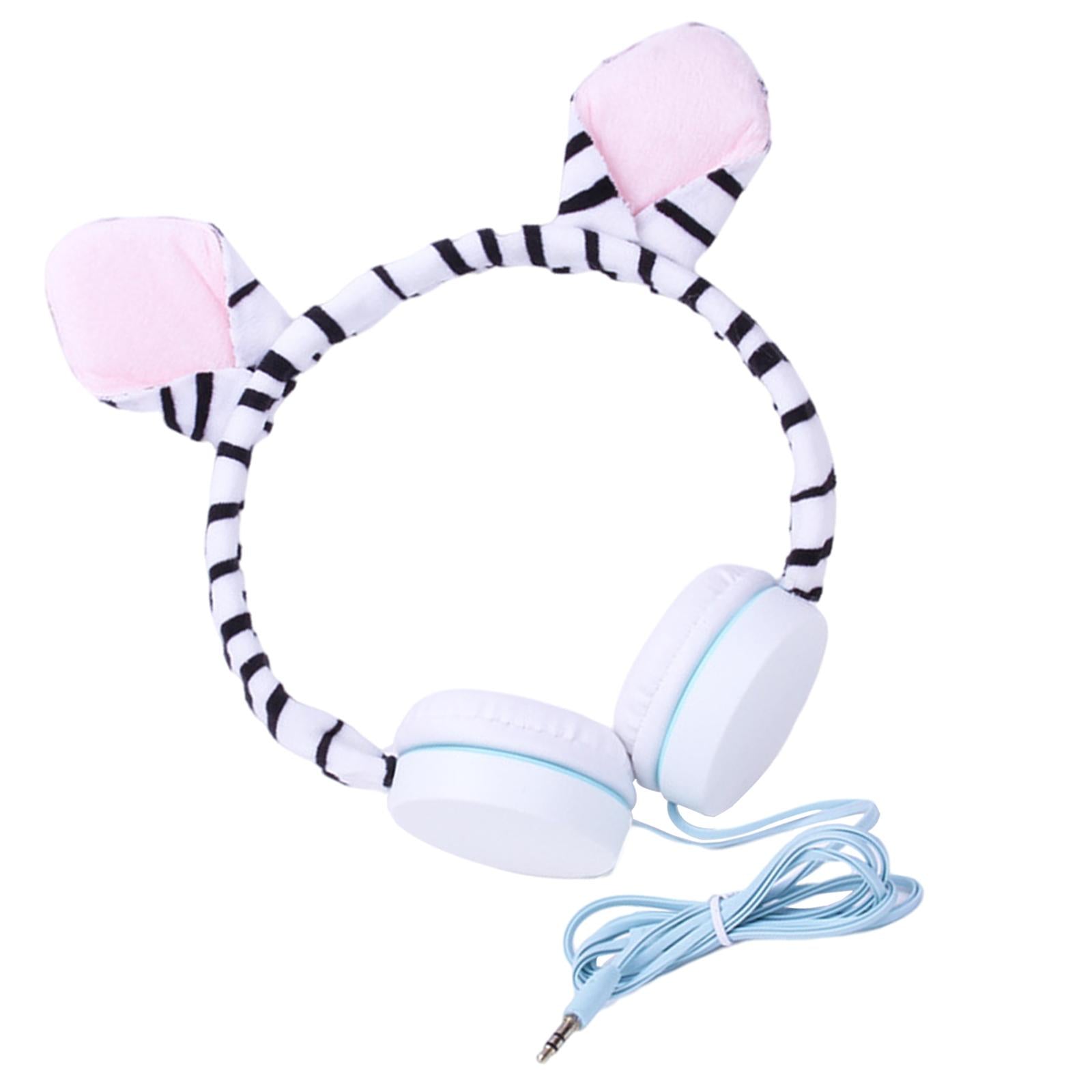 Kids Animal Over Ear Wired Headphones Childrens Earphones for Tablet Phone