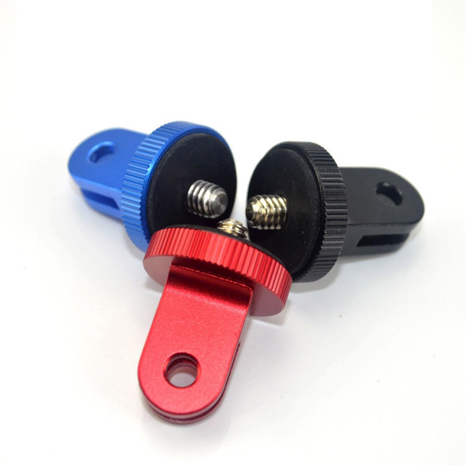 Tripod Mount Adapter with Screw Thread 1/4 Accessory  Blue