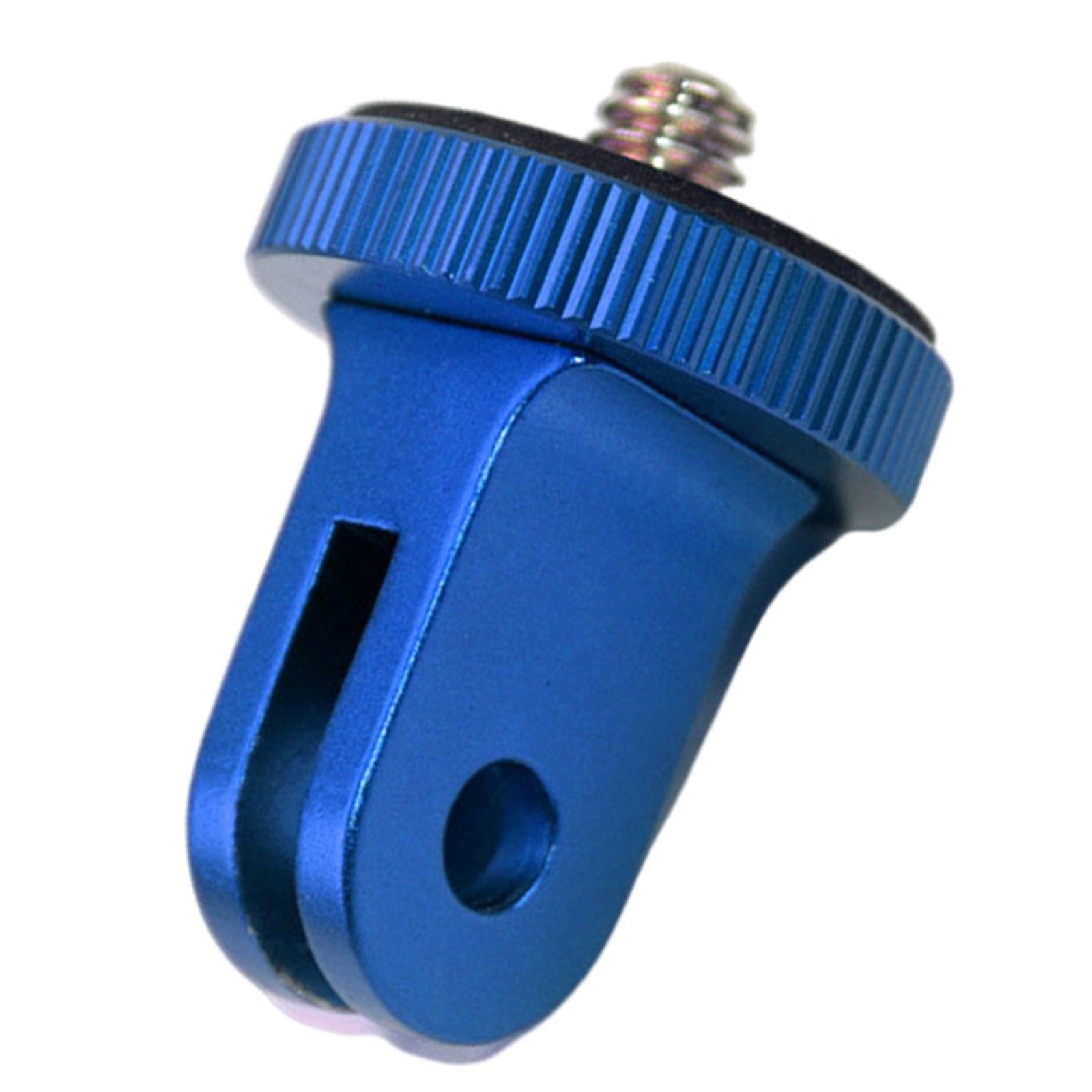 Tripod Mount Adapter with Screw Thread 1/4 Accessory  Blue