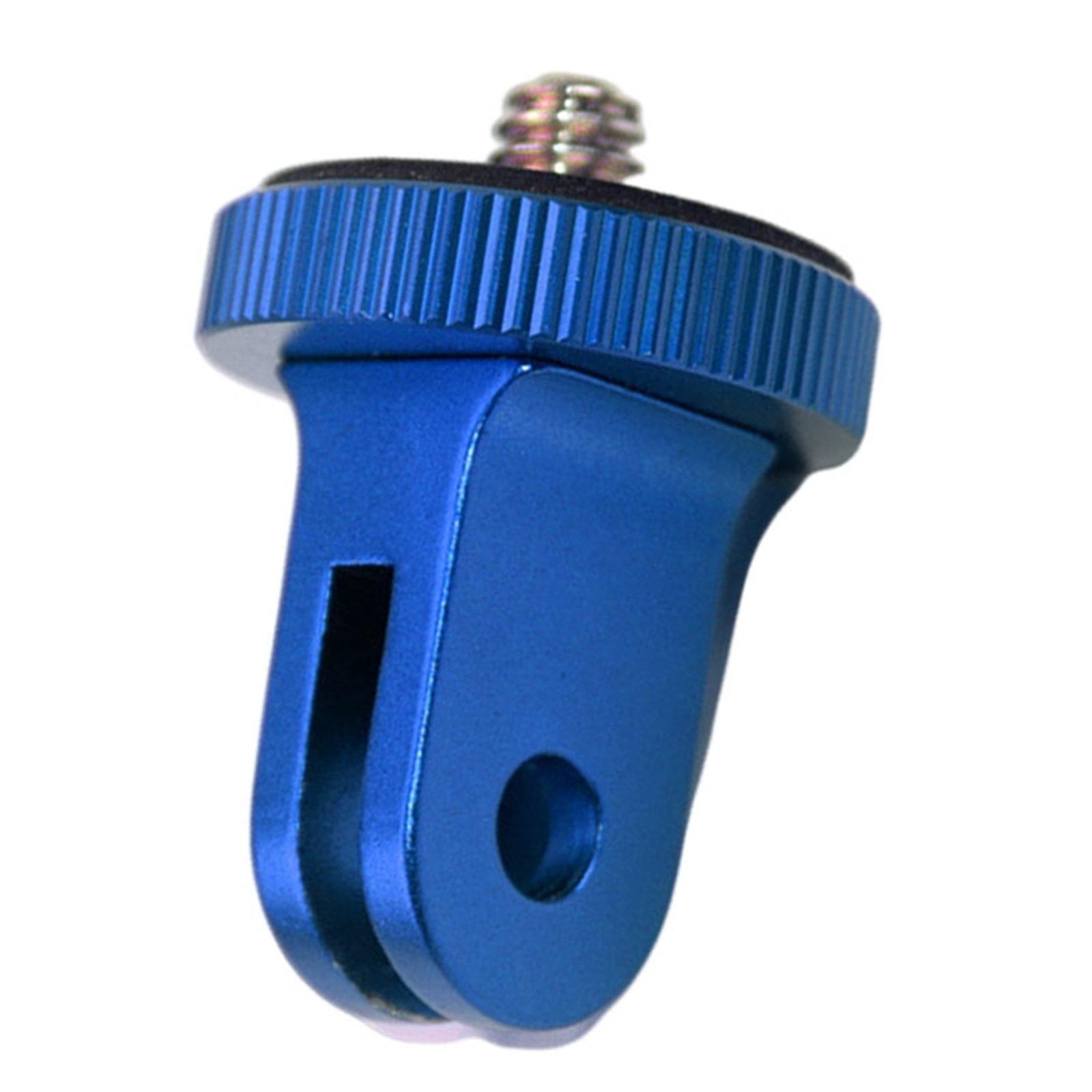 Tripod Mount Adapter with Screw Thread 1/4 Accessory  Blue