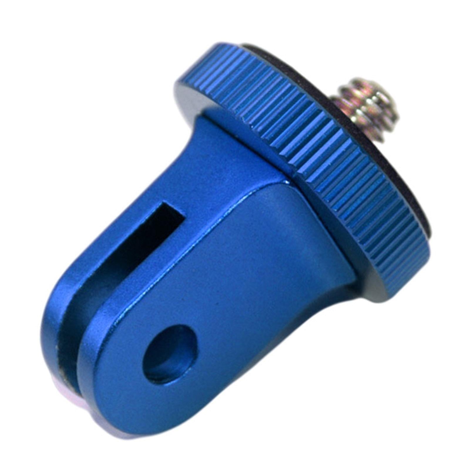 Tripod Mount Adapter with Screw Thread 1/4 Accessory  Blue