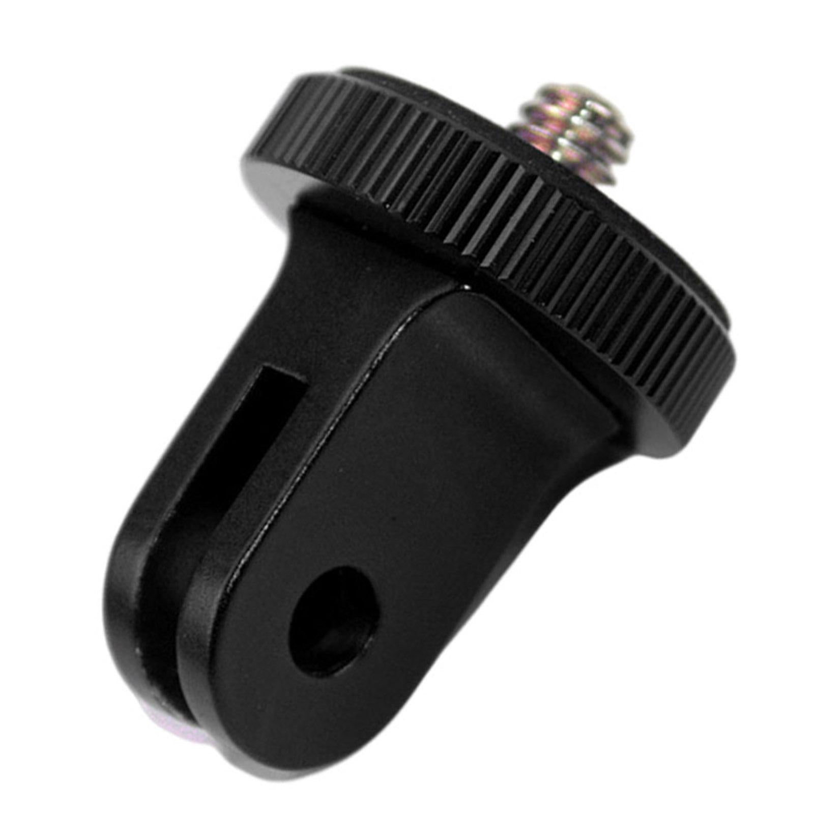 Tripod Mount Adapter with Screw Thread 1/4 Accessory  Black