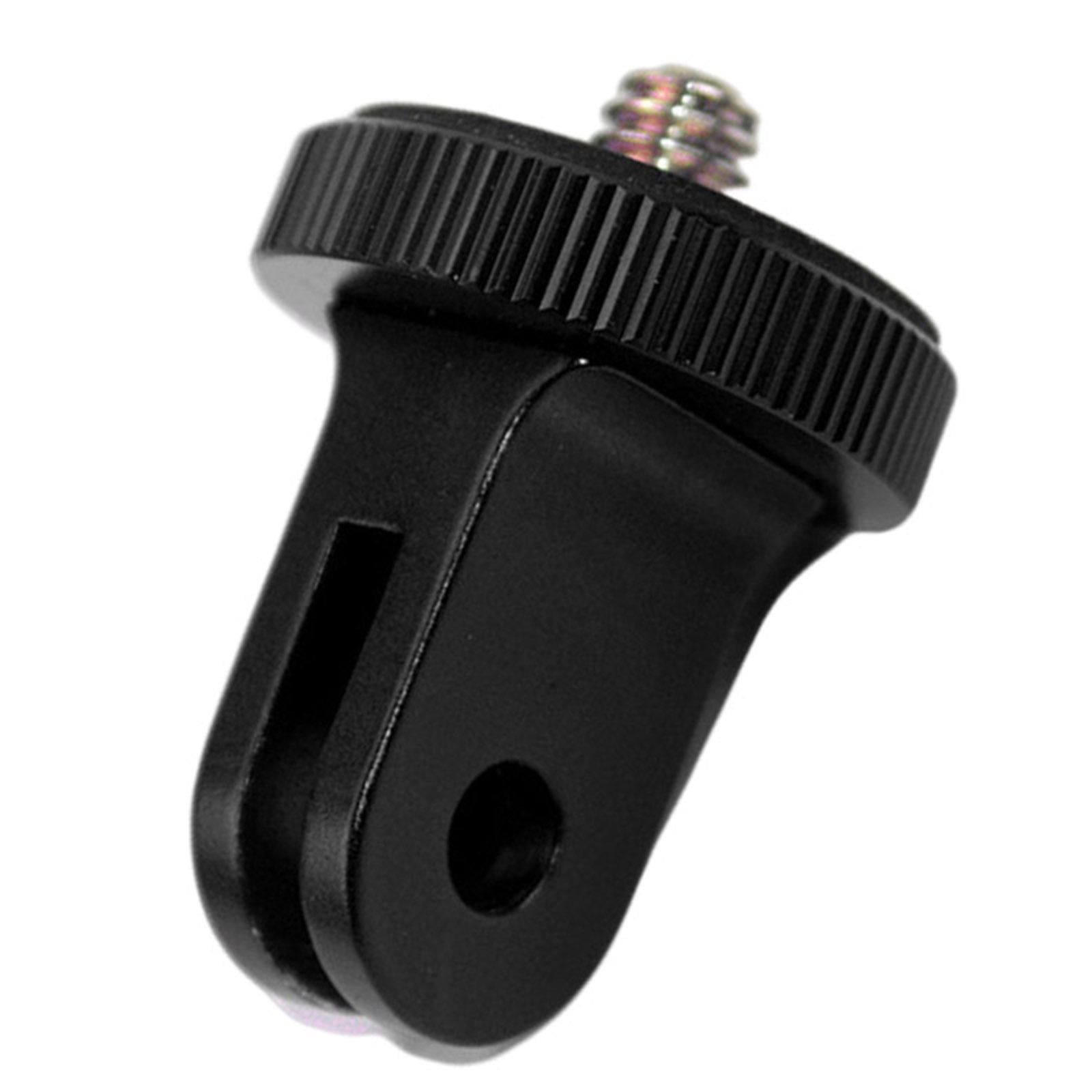 Tripod Mount Adapter with Screw Thread 1/4 Accessory  Black