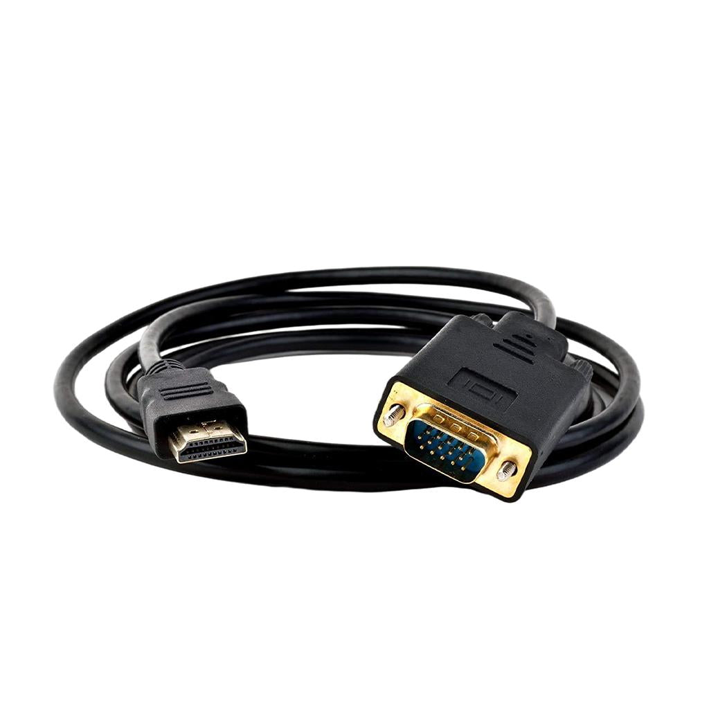 HDMI to VGA Adapter, Video Converter for PC Monitor HDTV HDMI TO VGA 6Ft