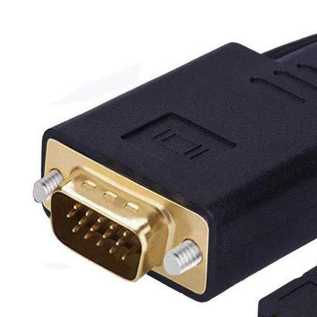 HDMI to VGA Adapter, Video Converter for PC Monitor HDTV HDMI TO VGA 10Ft