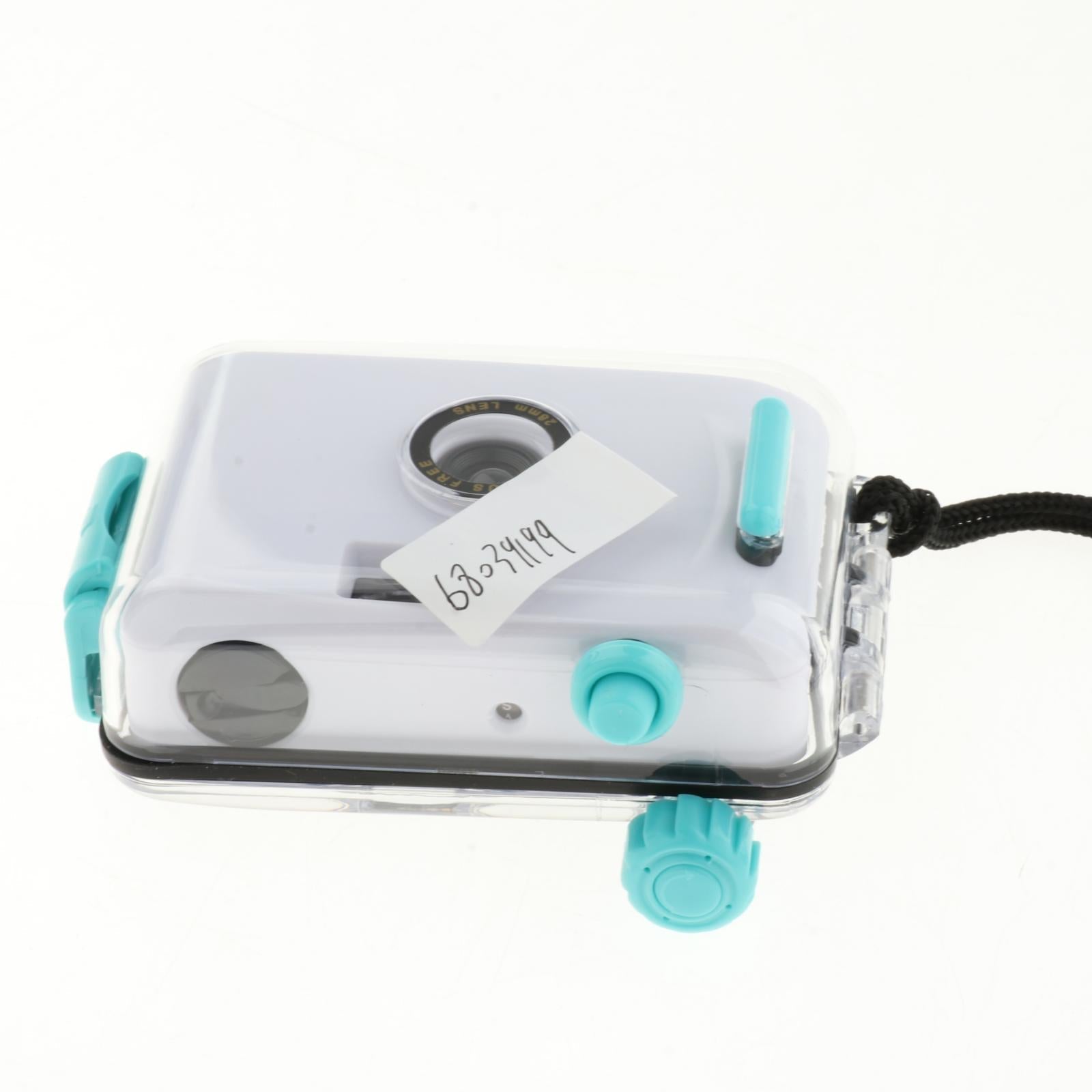 Underwater Mini Camera 35mm Film Camera for Photography Upgraded Cyan Case