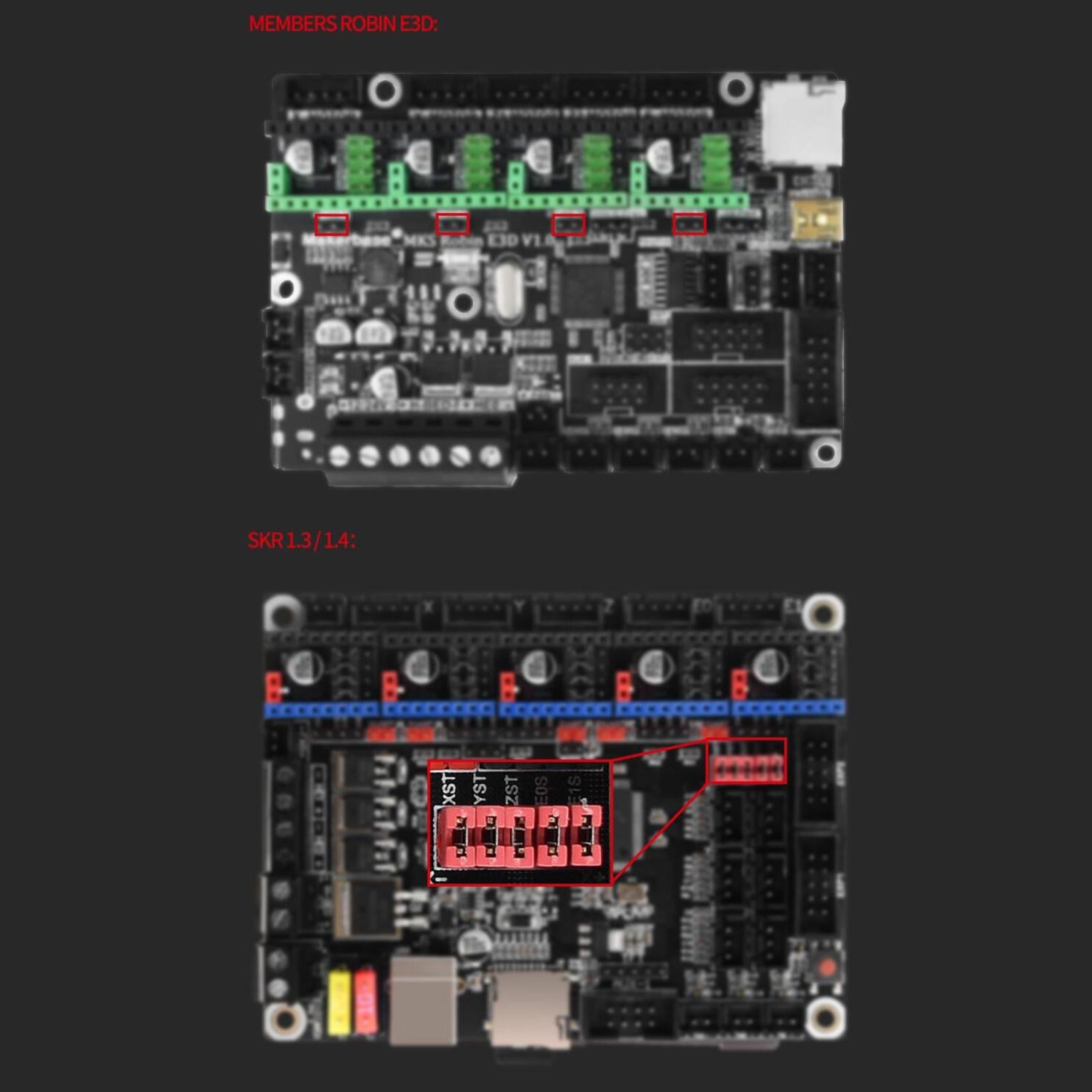 TMC2209 V2.0 Stepper Motor Driver 3D Printer Parts 3D Printer Control Board