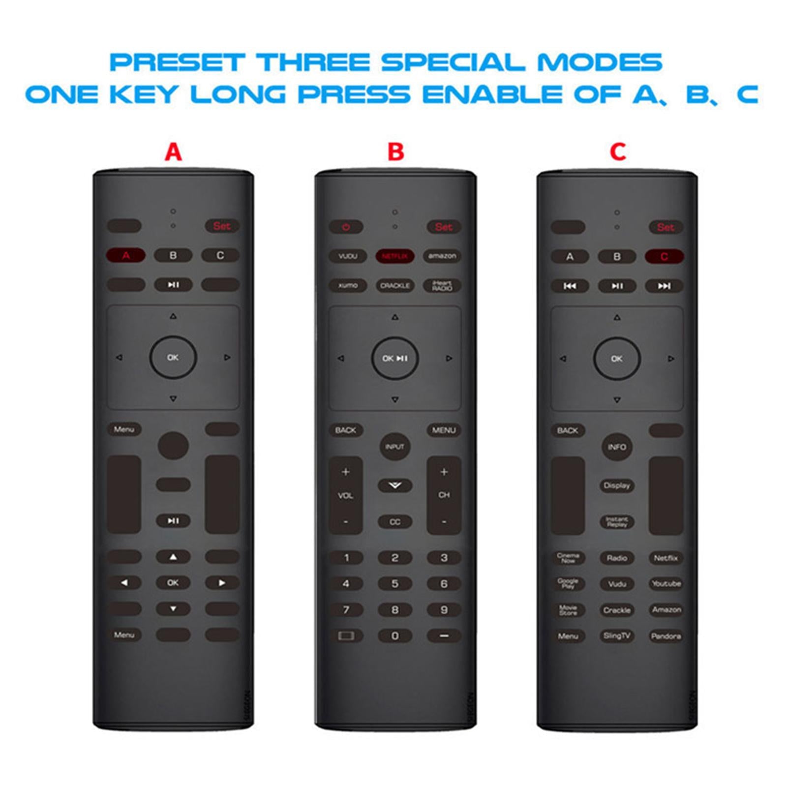 Wireless Intelligent TV Remote Control 2.4G Voice Search for HTPC