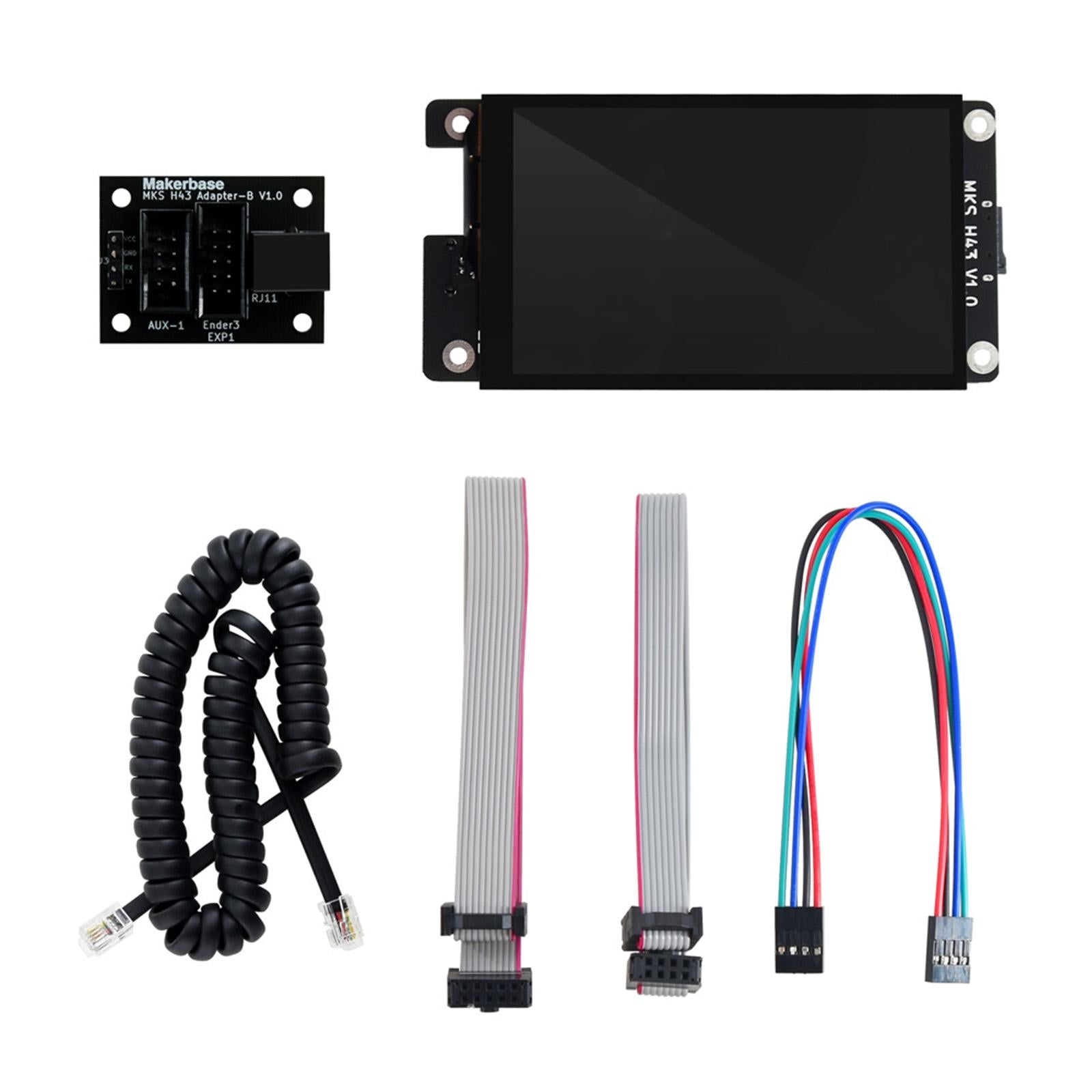 MKS H43 IPS Screen Touch Screen Smart Display 3D Printer Part Adapter B